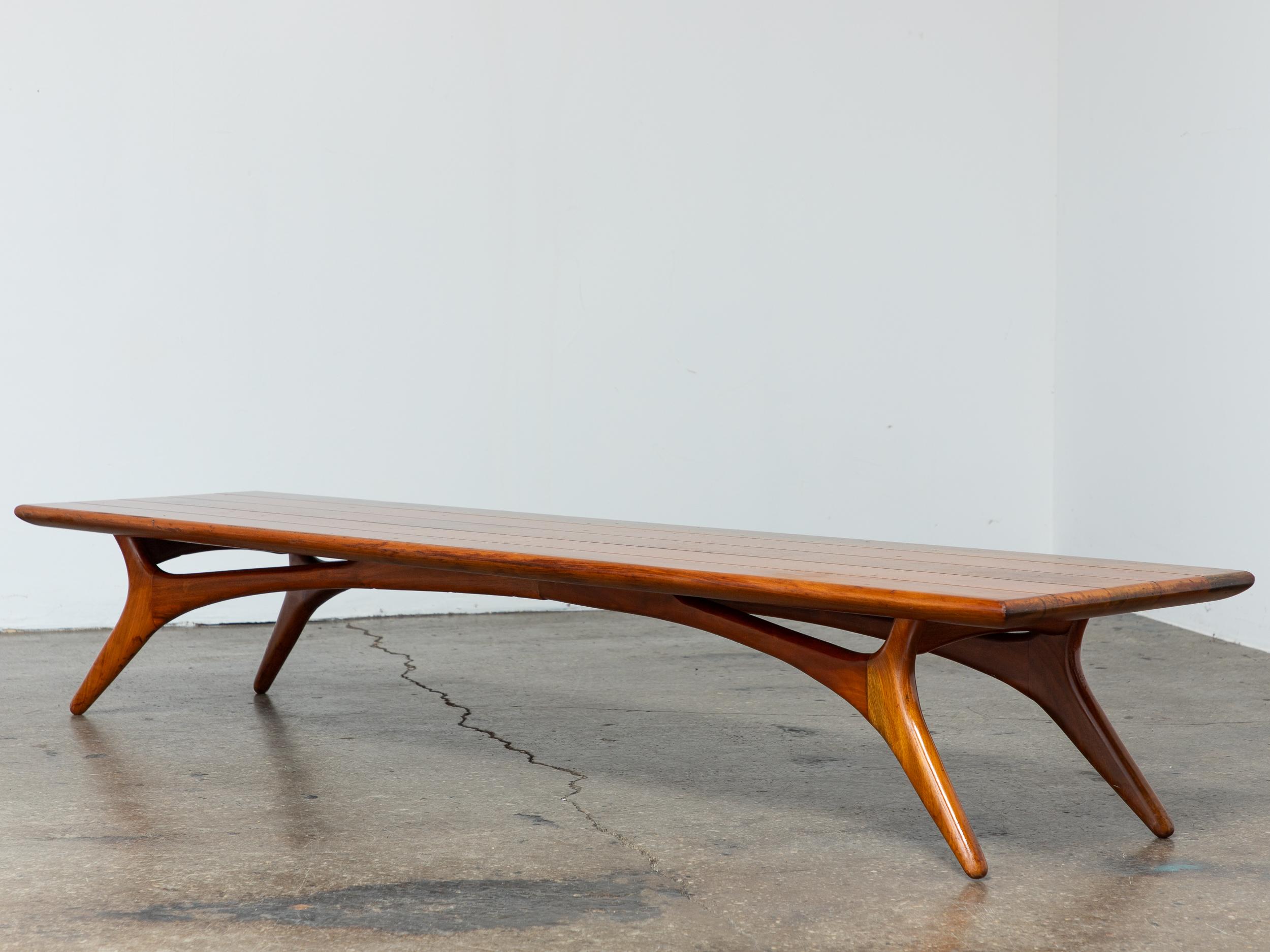 Table basse ou banc sculptural de Vladimir Kagan pour Grosfeld House Bon état - En vente à Brooklyn, NY
