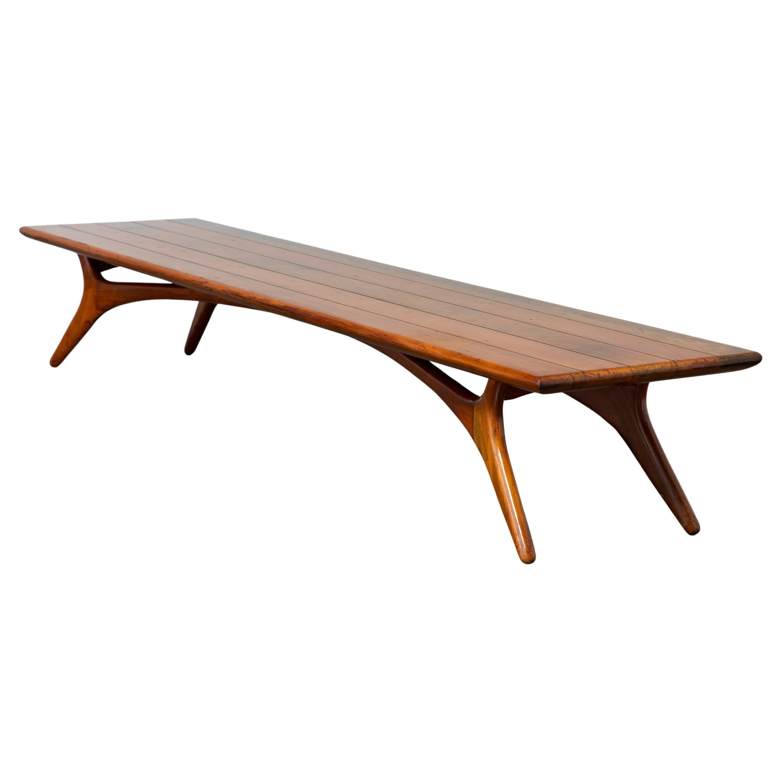 Table basse ou banc sculptural de Vladimir Kagan pour Grosfeld House en vente