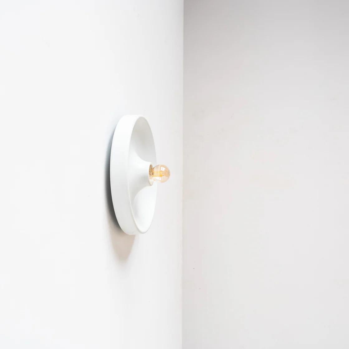 Aplique escultórico, Francia, años 80, aplique minimalista en venta 1