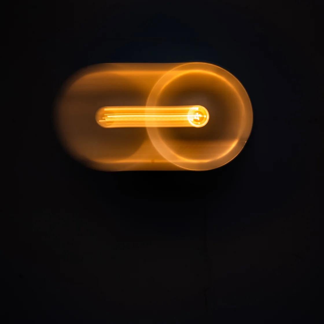 Aplique escultórico, Francia, años 80, aplique minimalista en venta 2