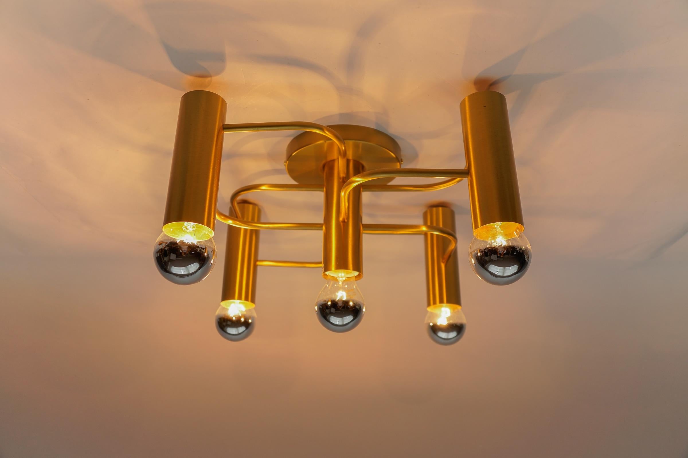 Late 20th Century Sculptural Wall Light or Flush Mounts by Leola, 1970s For Sale