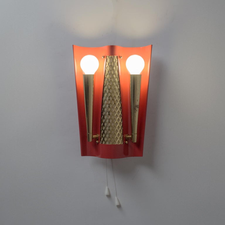 Sculptural Wall Lights, circa 1950 For Sale at 1stDibs