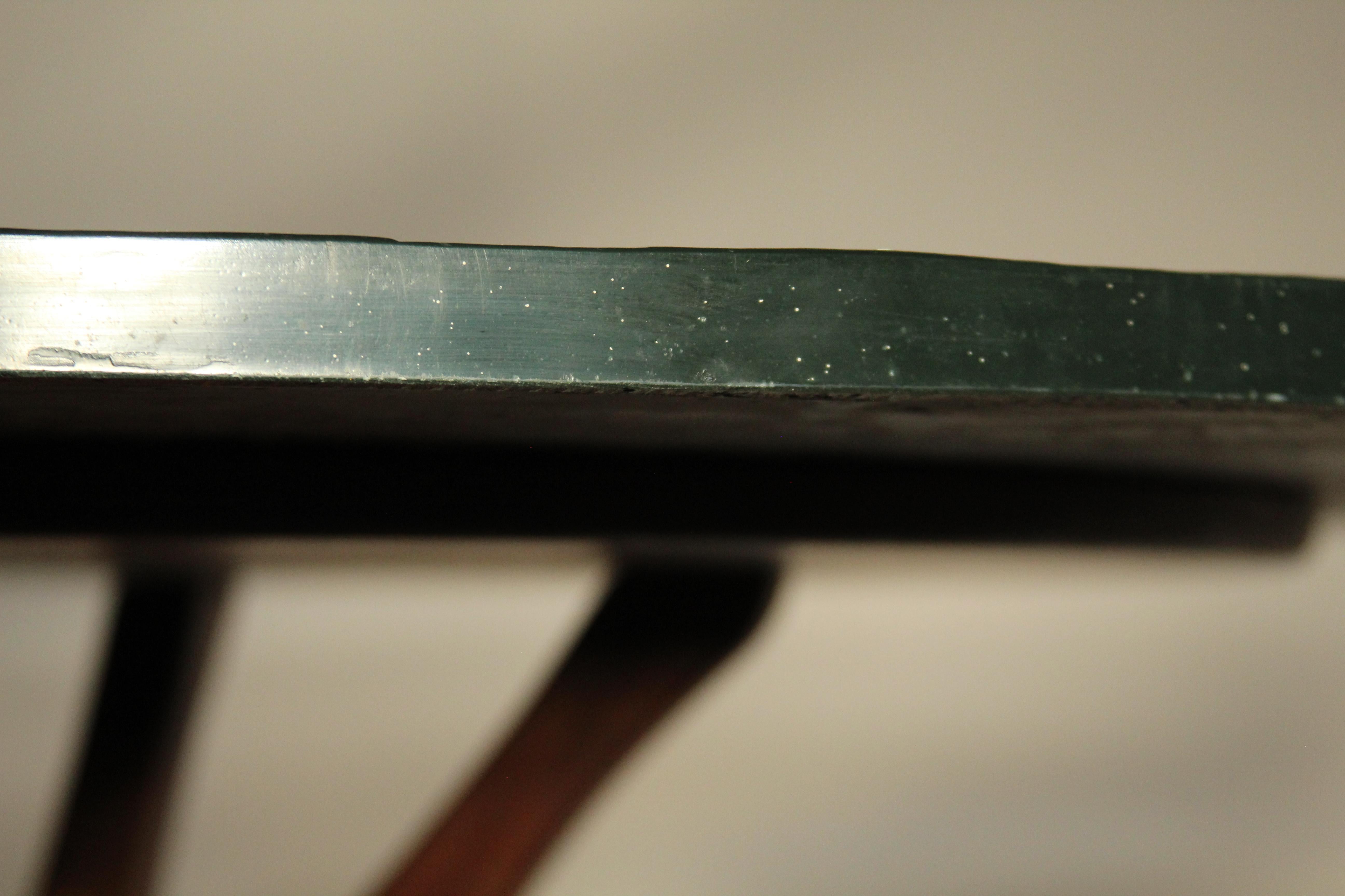 Mid-Century Organic Modern Sculptural Walnut and Slate Dining Table For Sale 2