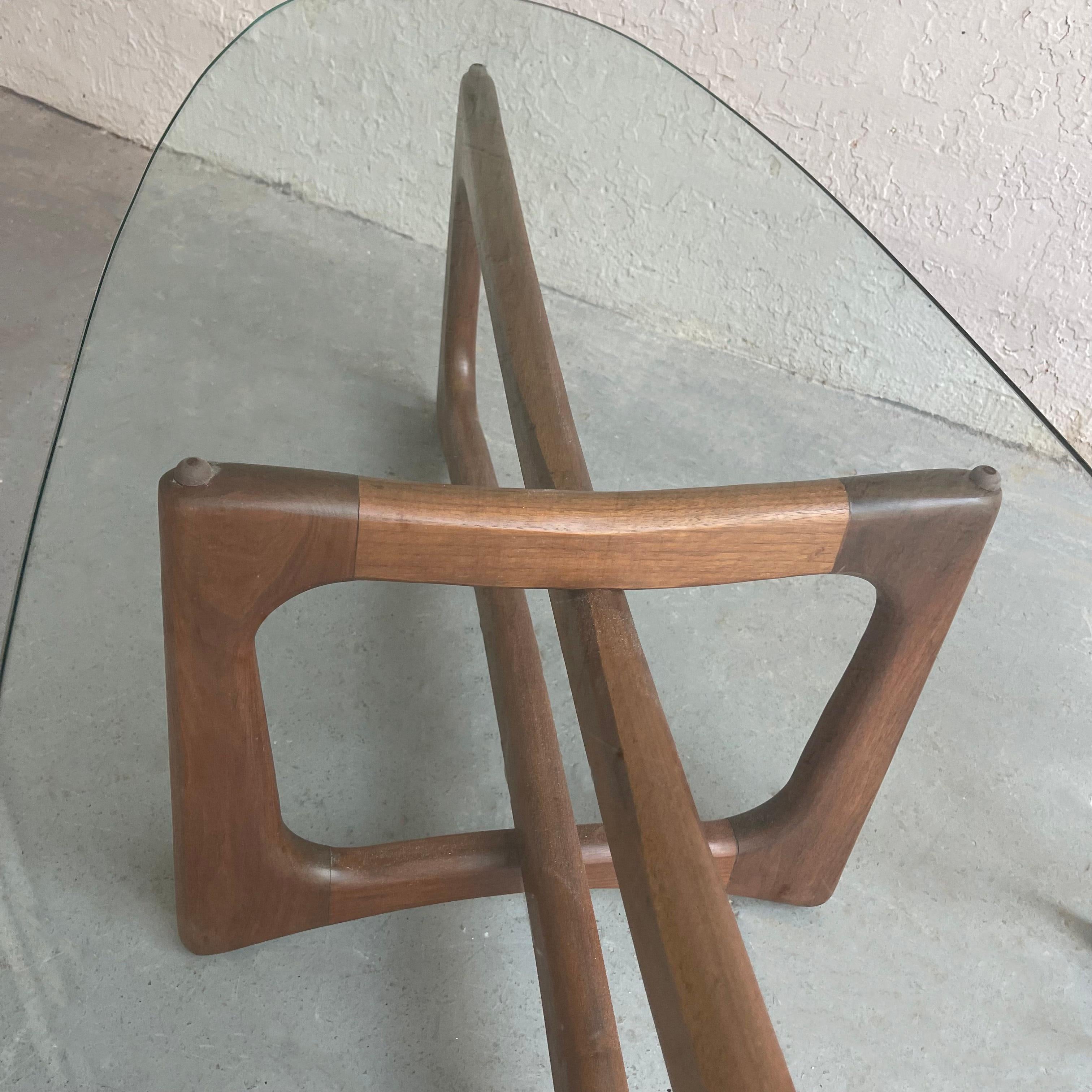 Sculptural Walnut Coffee Table By Adrian Pearsall, Craft Associates 2
