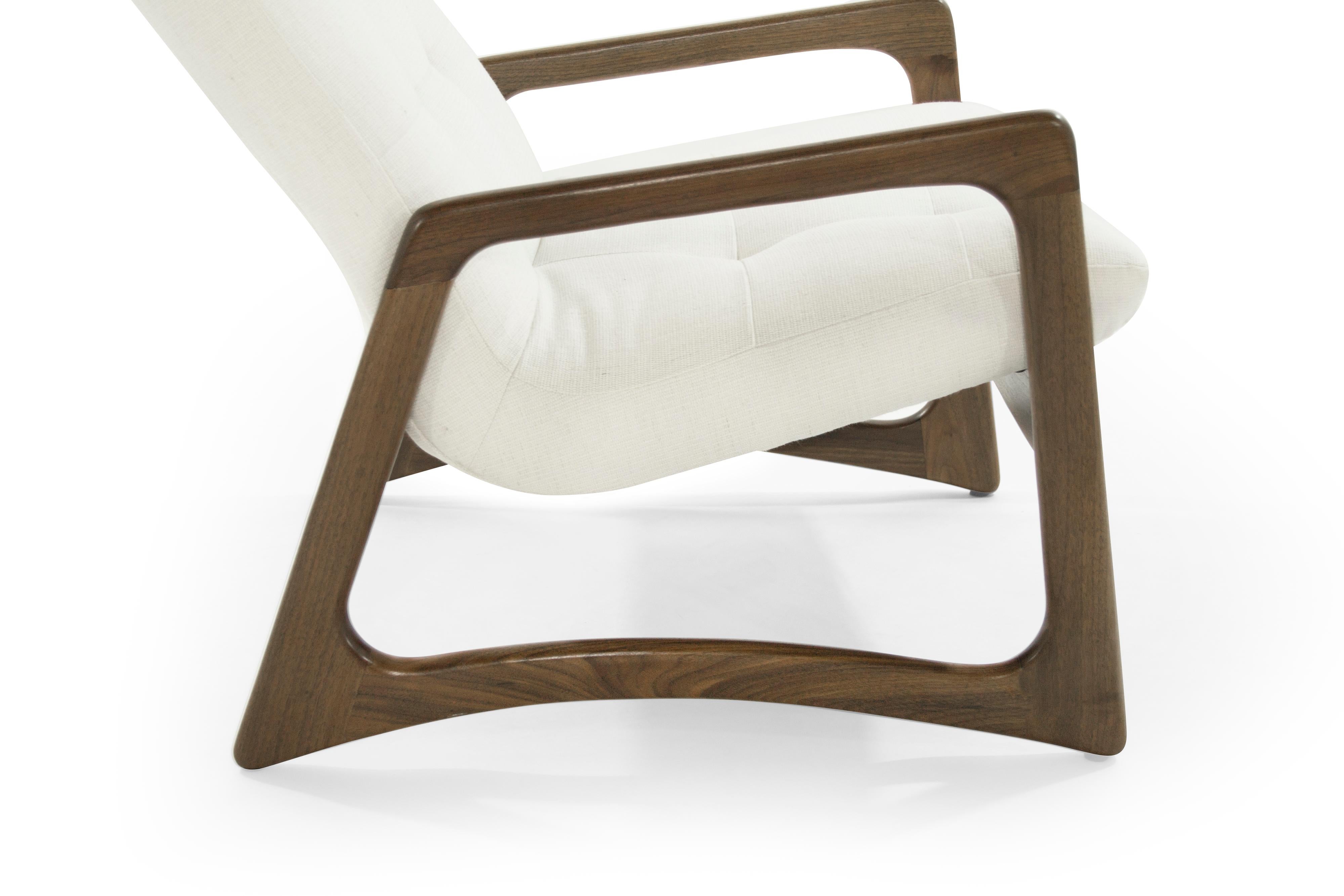 Sculptural Walnut Lounge Chairs by Adrian Pearsall for Craft Associates 1