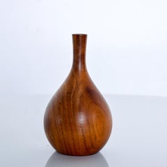 Sculptural Walnut Weed Pot after Rude Osolnik, Mid-Century Modern