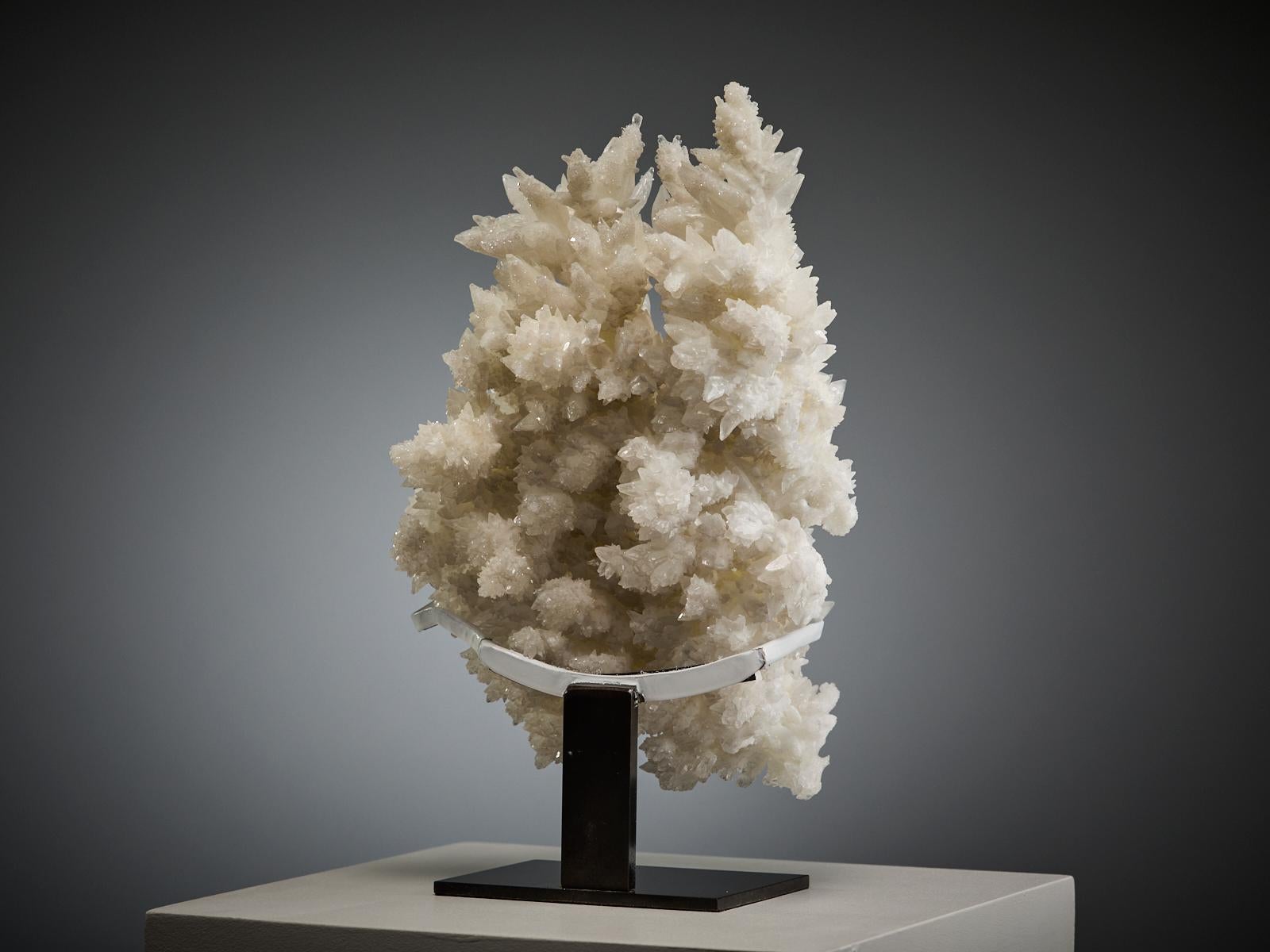 Sculptural White Formation – Calcite and Aragonite For Sale 3