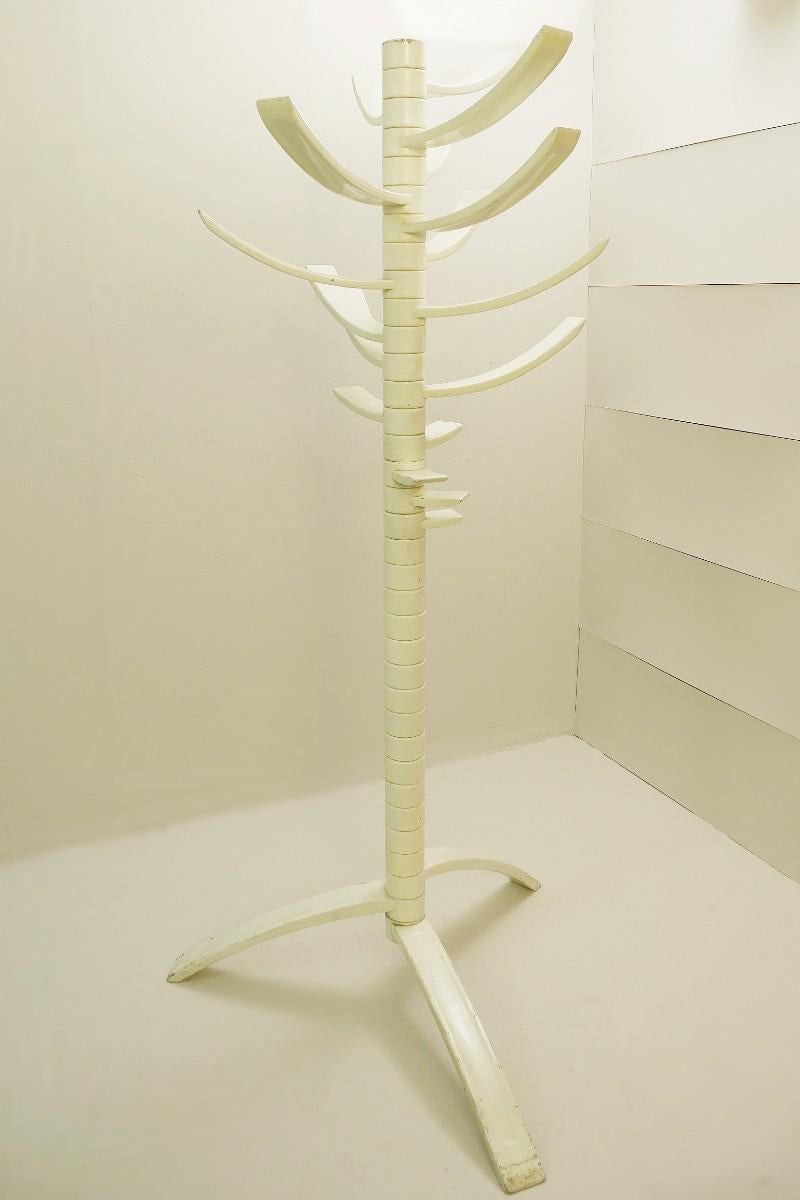 sculptural coat rack