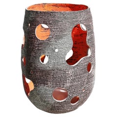 Vaso scultoreo a lanterna larga di Donatas Zukauskas