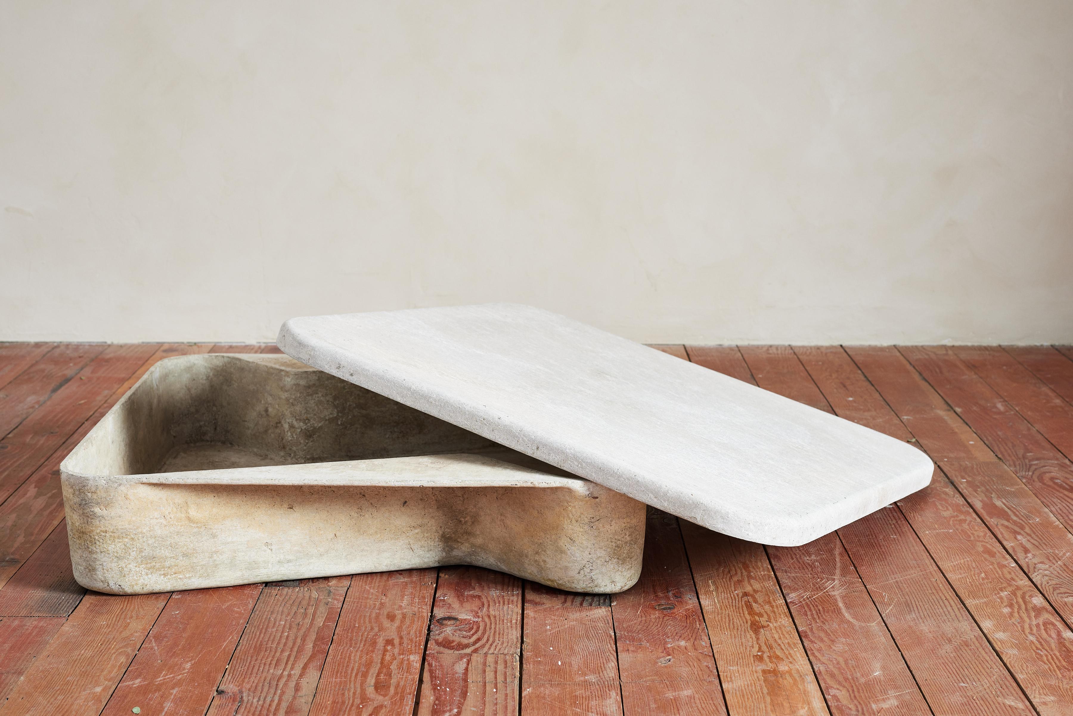 Sculptural Willy Guhl Table/Sandbox In Good Condition In Beverly Hills, CA