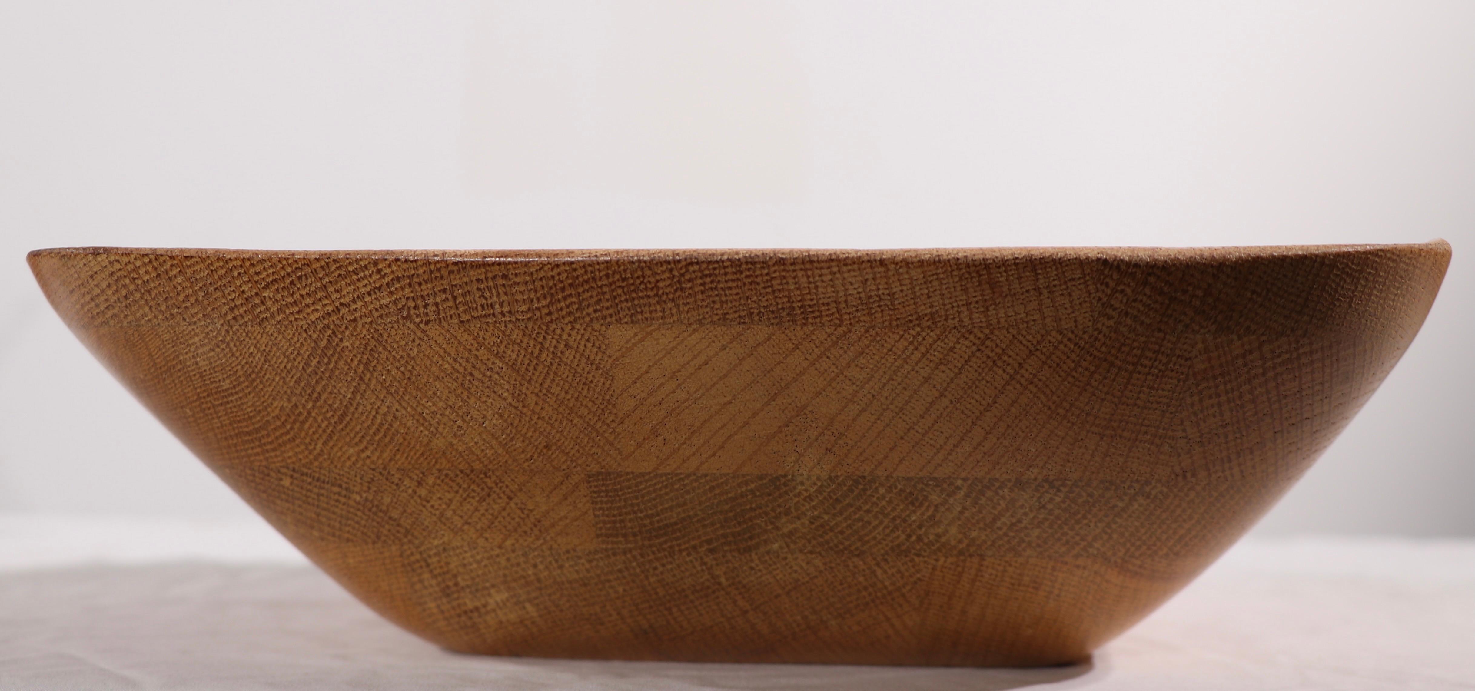 Sculptural Wood Bowl by Mary Wright, Klise For Sale 7
