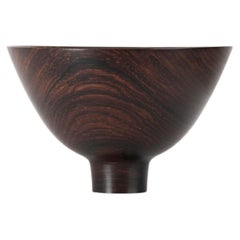 Bol sculptural en bois du maître artisan Ray Key dans un vase Cocobolo
