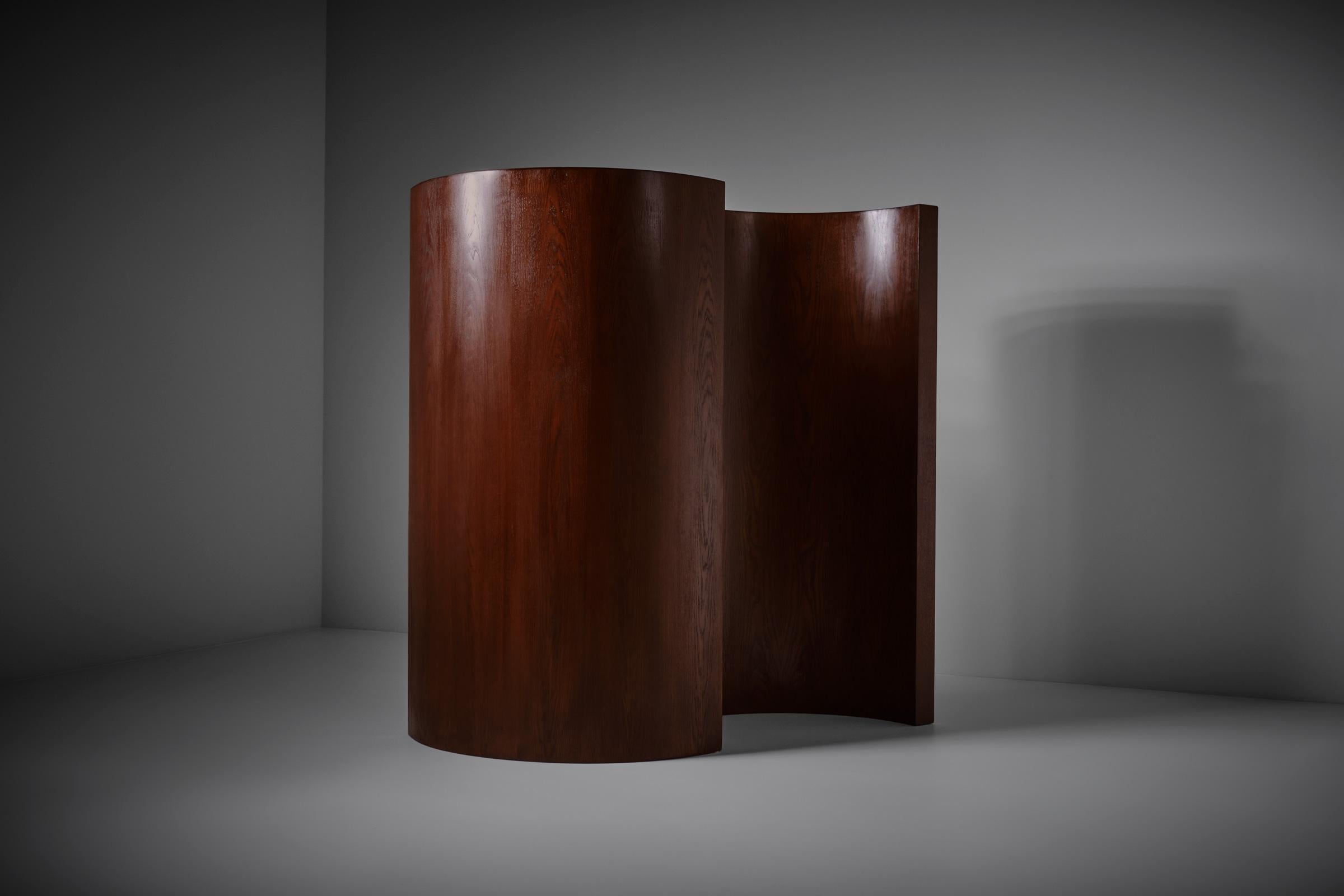 Sculptural wooden Room Dividers, 1960s 1