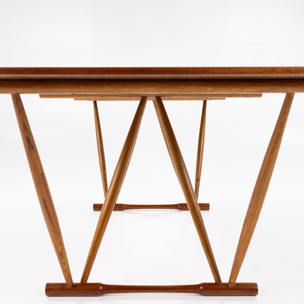 Danish Sculptural work/dining table by Frode Holm For Sale