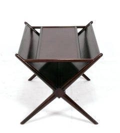 Sculptural X Table by T.H. Robsjohn Gibbings for Widdicomb Pair Available