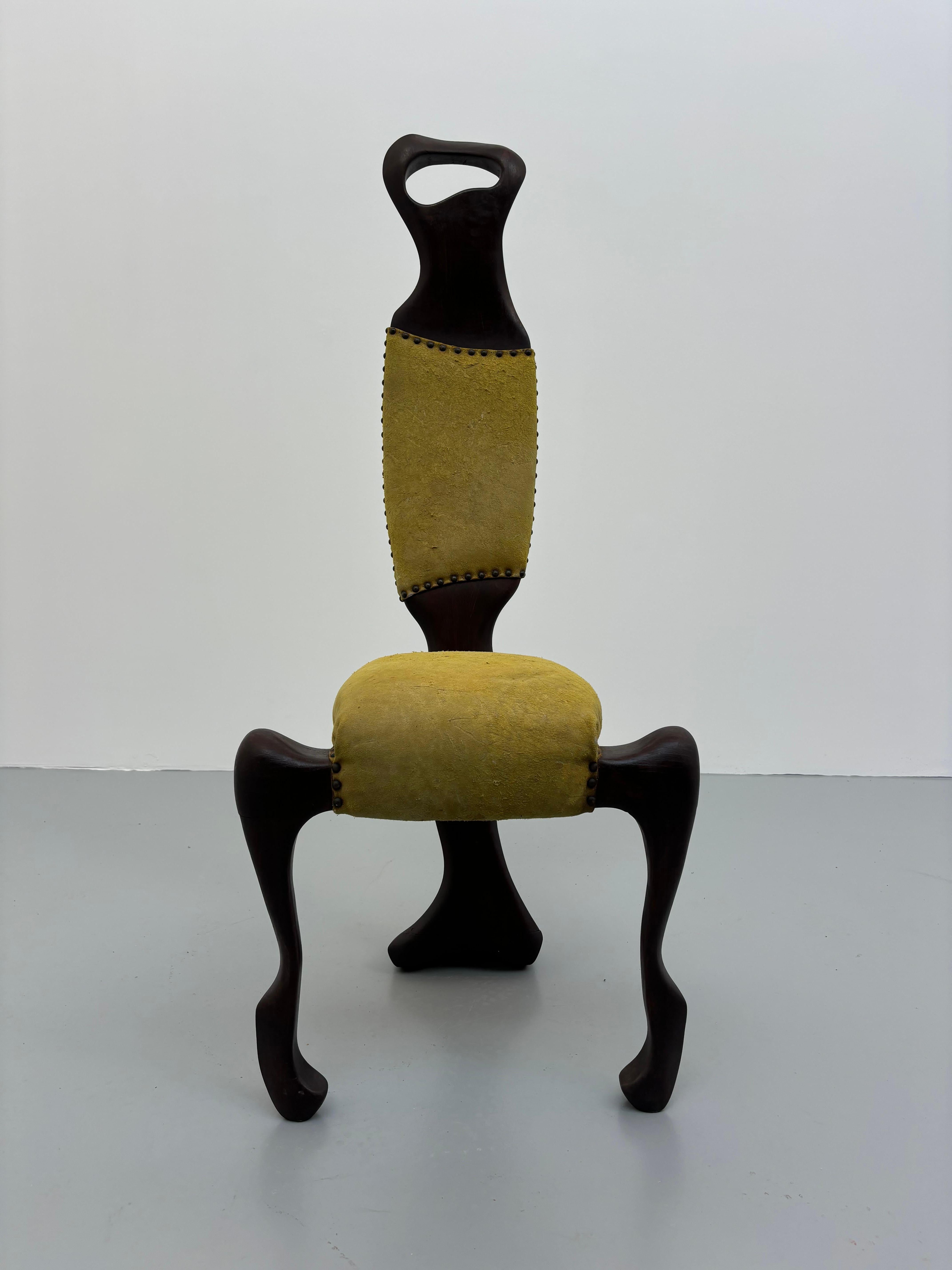 Stuhl Sculpturale von Gino Charpentier im Angebot 7