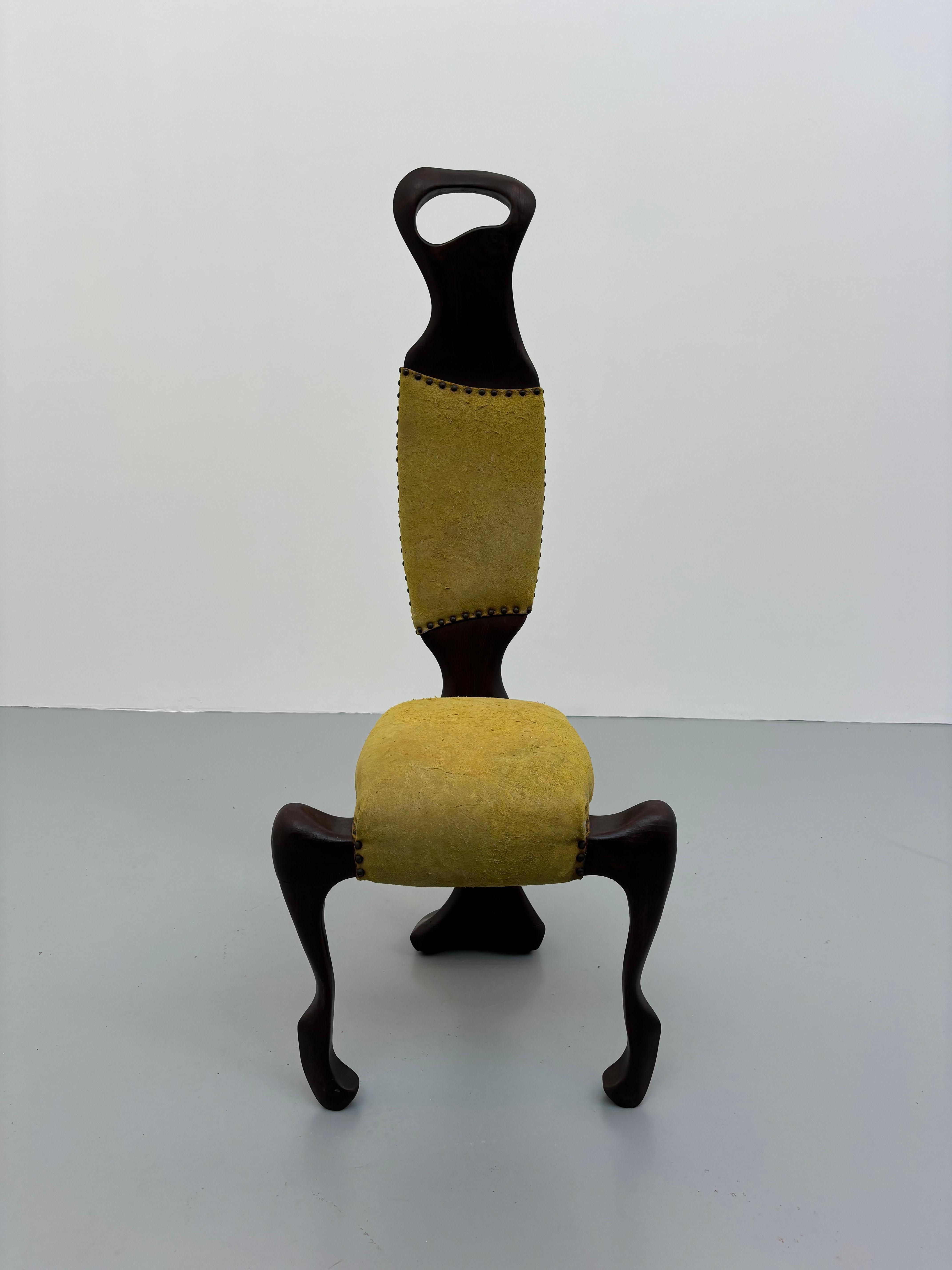 Stuhl Sculpturale von Gino Charpentier im Angebot 8