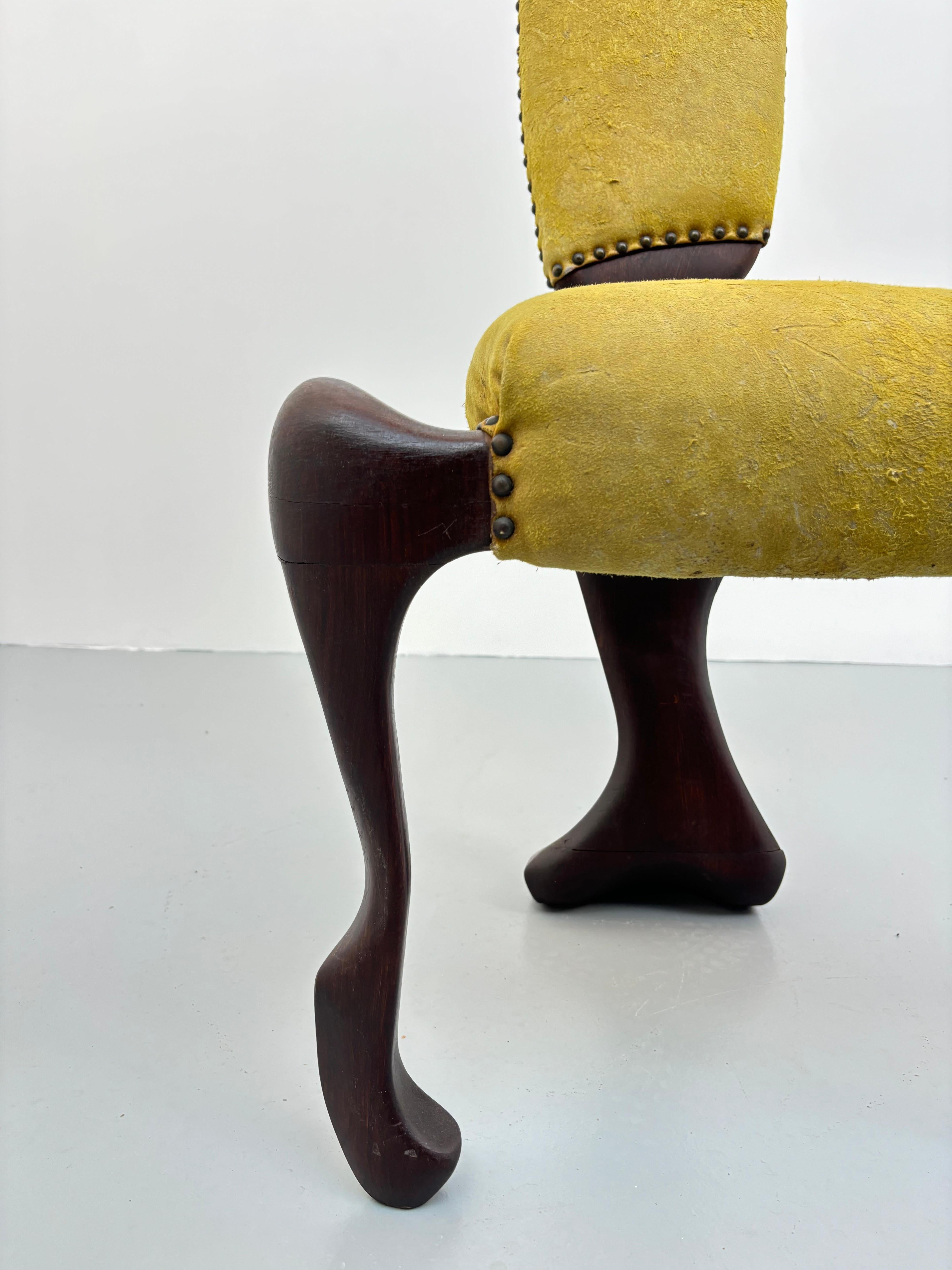 Stuhl Sculpturale von Gino Charpentier im Angebot 10