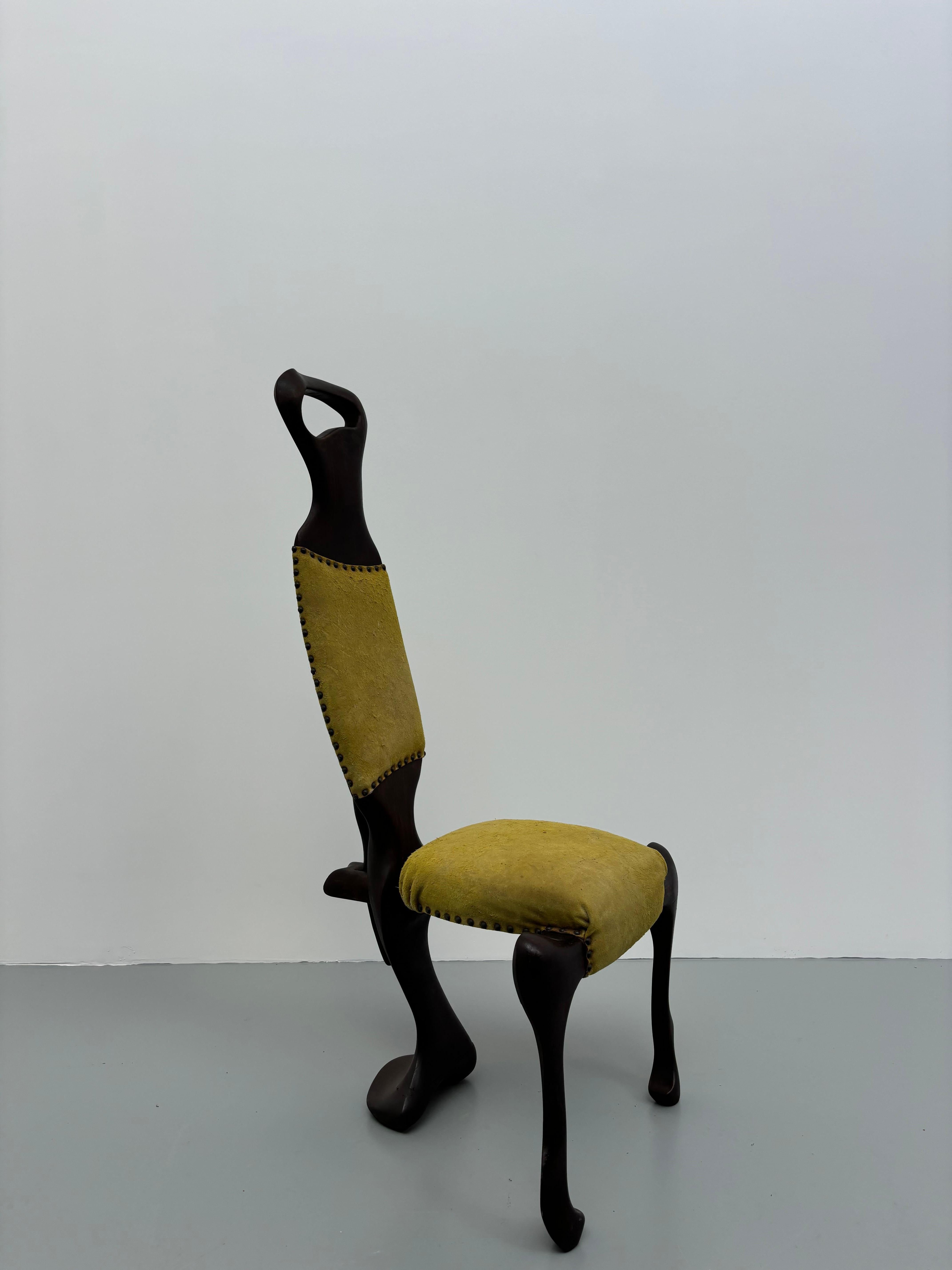 Stuhl Sculpturale von Gino Charpentier (Moderne) im Angebot