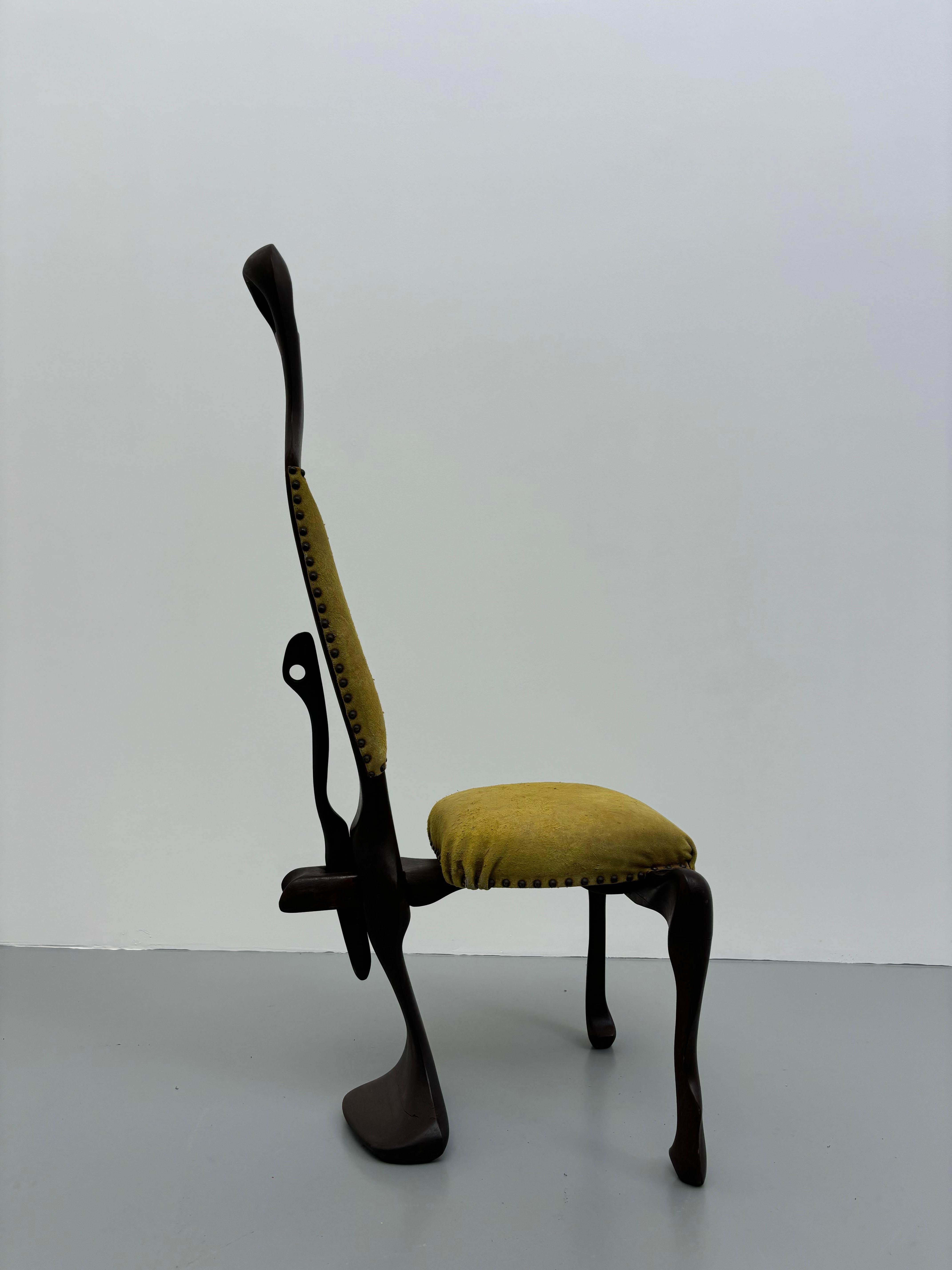 Stuhl Sculpturale von Gino Charpentier (Französisch) im Angebot