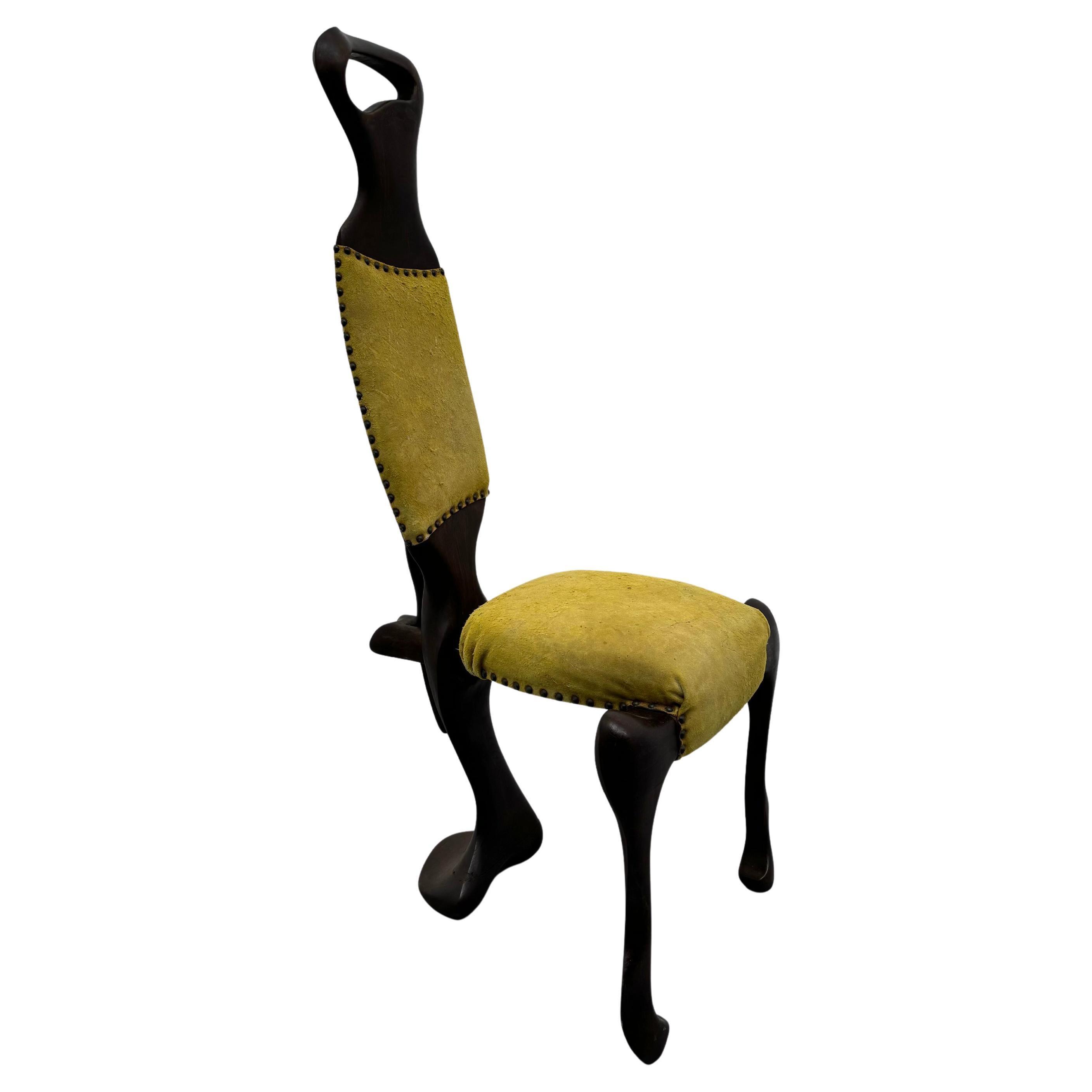 Stuhl Sculpturale von Gino Charpentier im Angebot