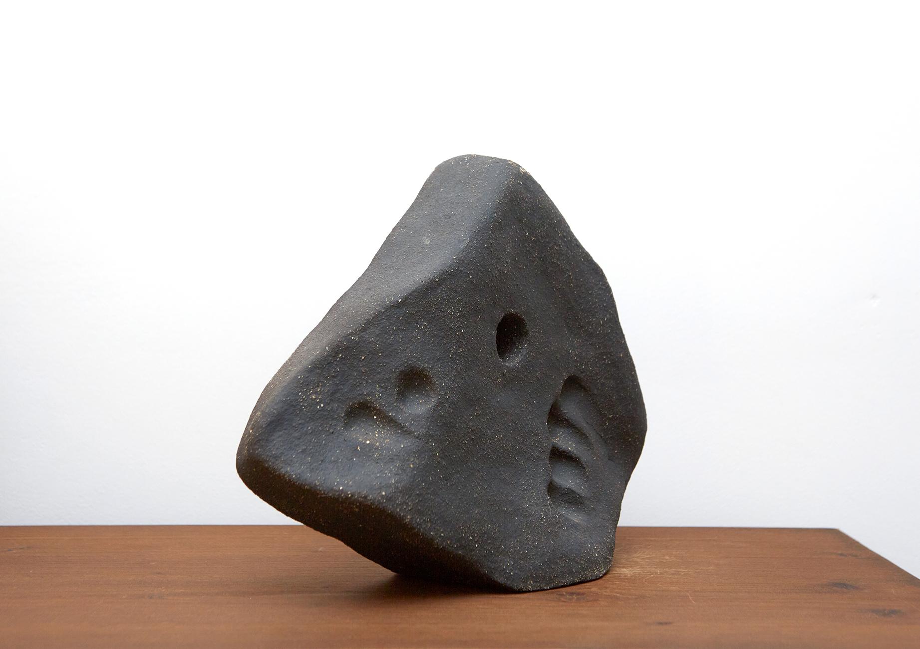 Mid-Century moderno 'Scultura 0001' - Scultura biomorfa in argilla cotta di David Nobaru in vendita