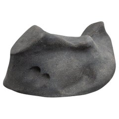 High-Fired Clay Biomorphic Sculpture 'Sculpture 0005' by David Nobaru