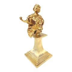 18K solid Gold Madonna of Port Lligat A Surreal Tribute by Salvador Dalí