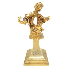  18K solid Gold Madonna of Port Lligat A Surreal Tribute by Salvador Dalí 