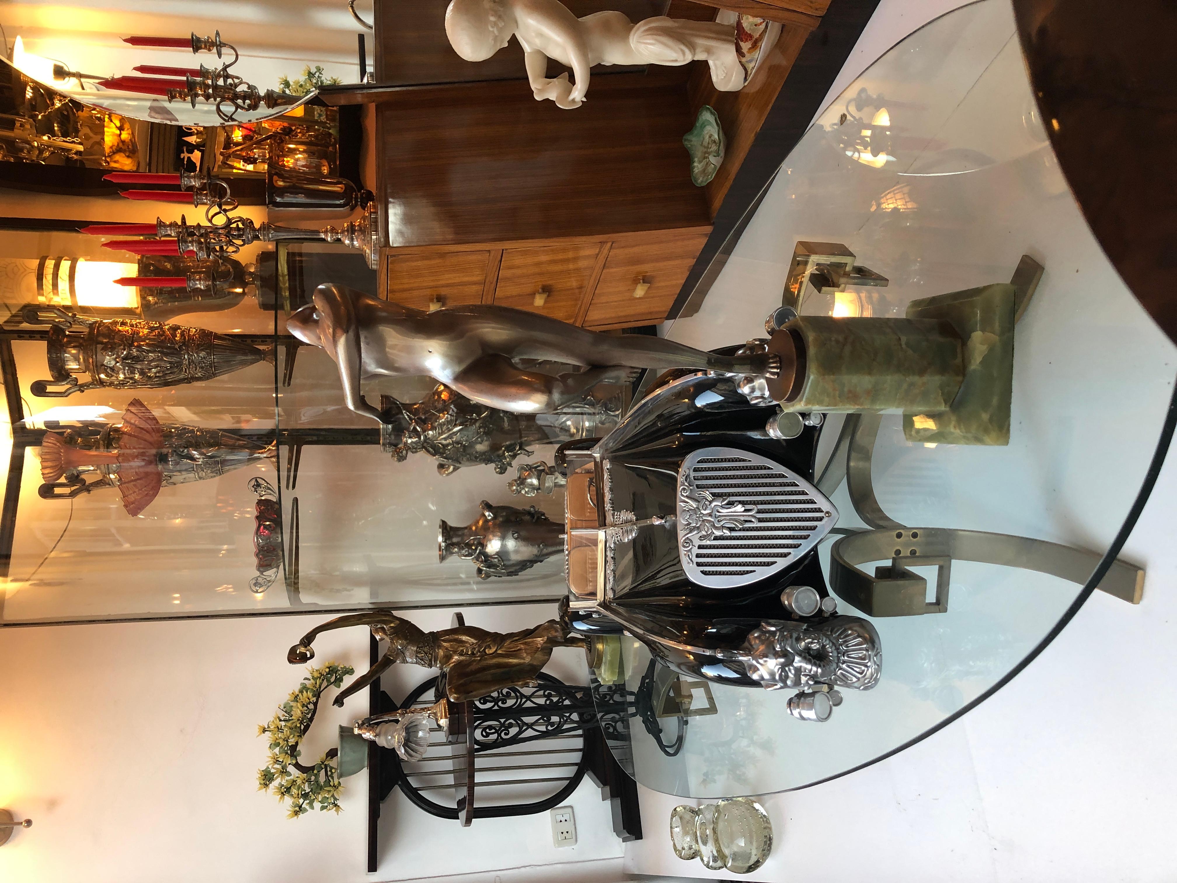 Sculpture, 1920, Art Deco, Sign Lorenzl For Sale 12