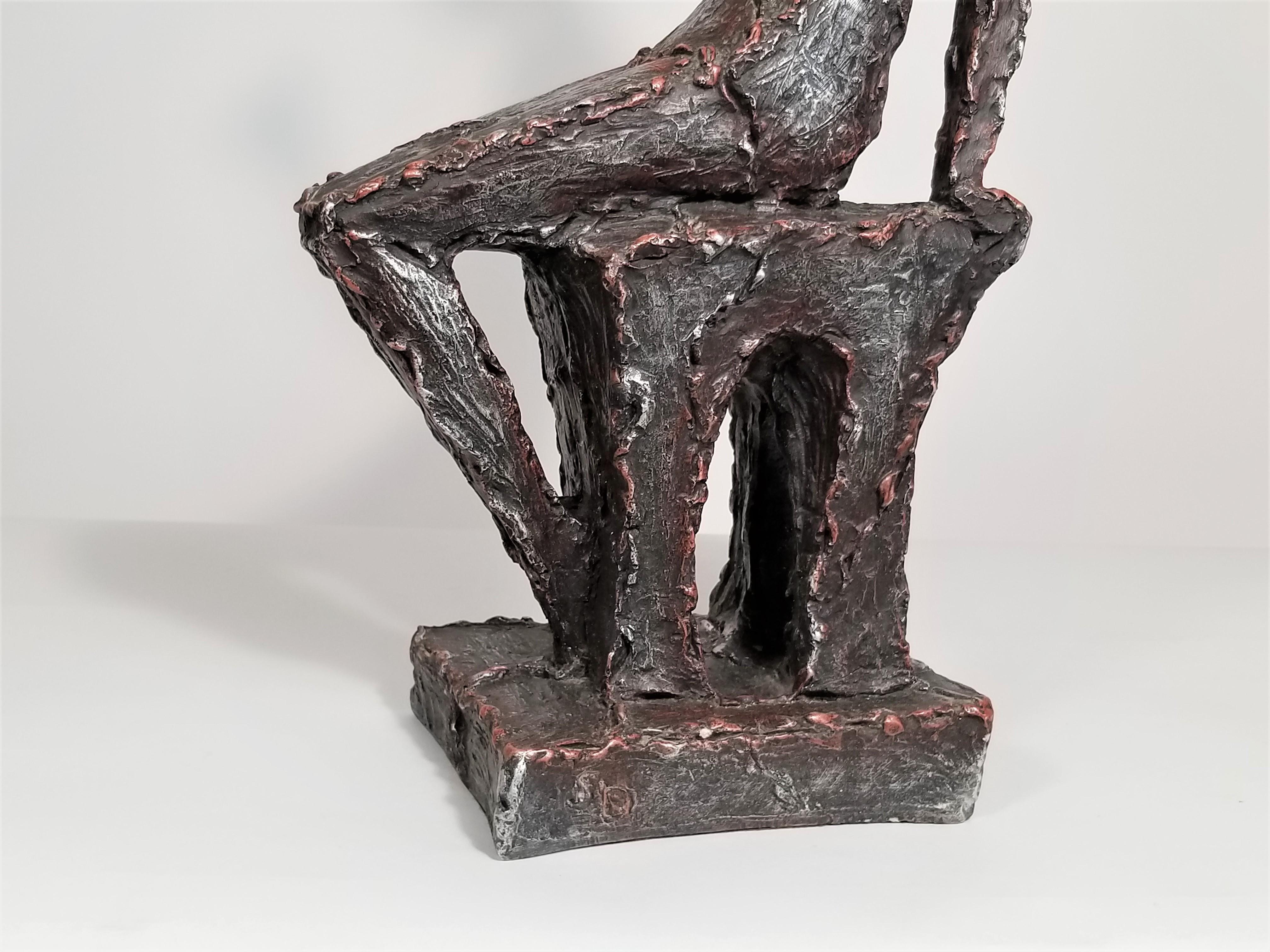 Skulptur 1969 Signiert Austin Productions Figural Brutalist im Angebot 6