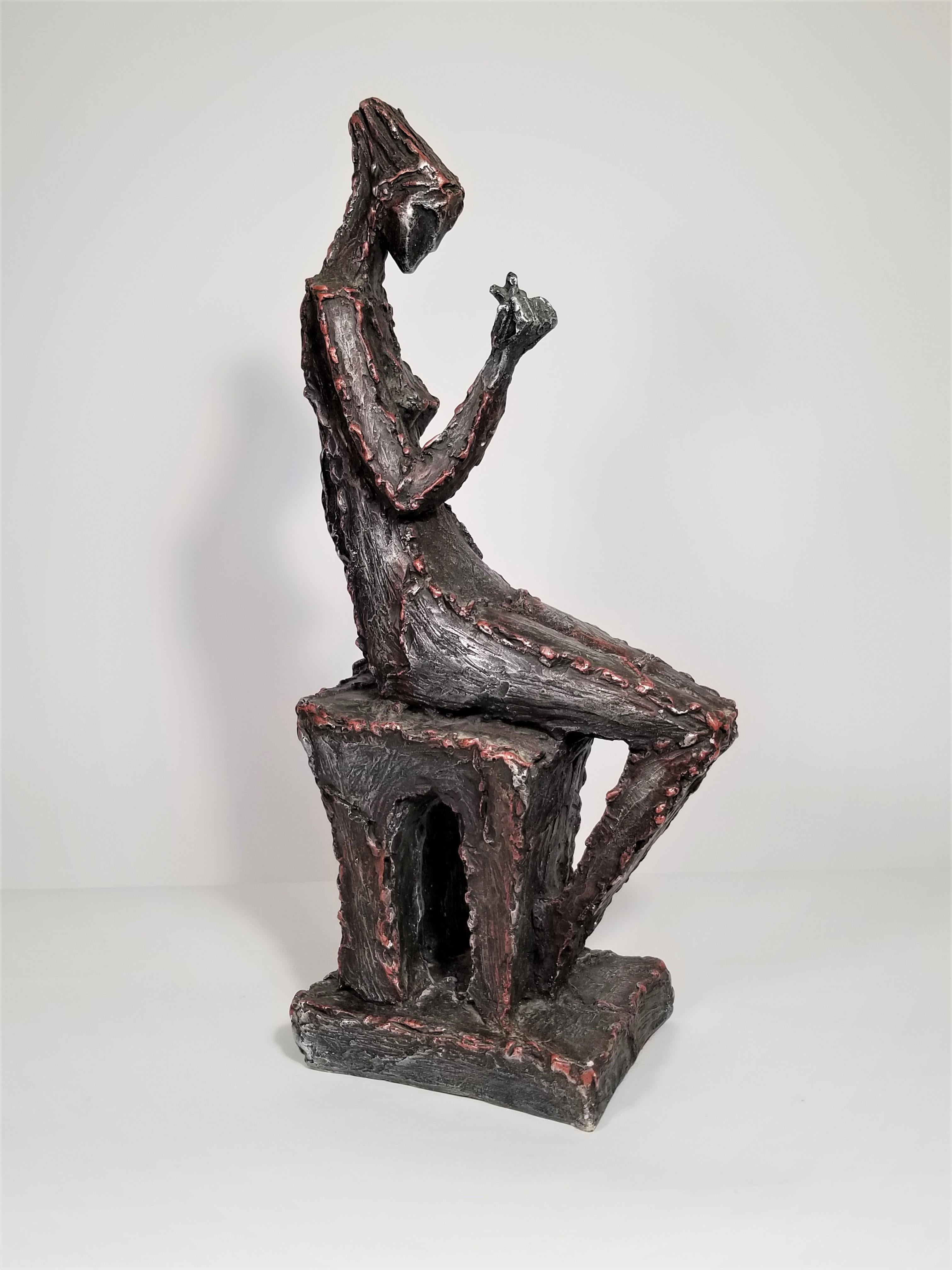 Skulptur 1969 Signiert Austin Productions Figural Brutalist (amerikanisch) im Angebot