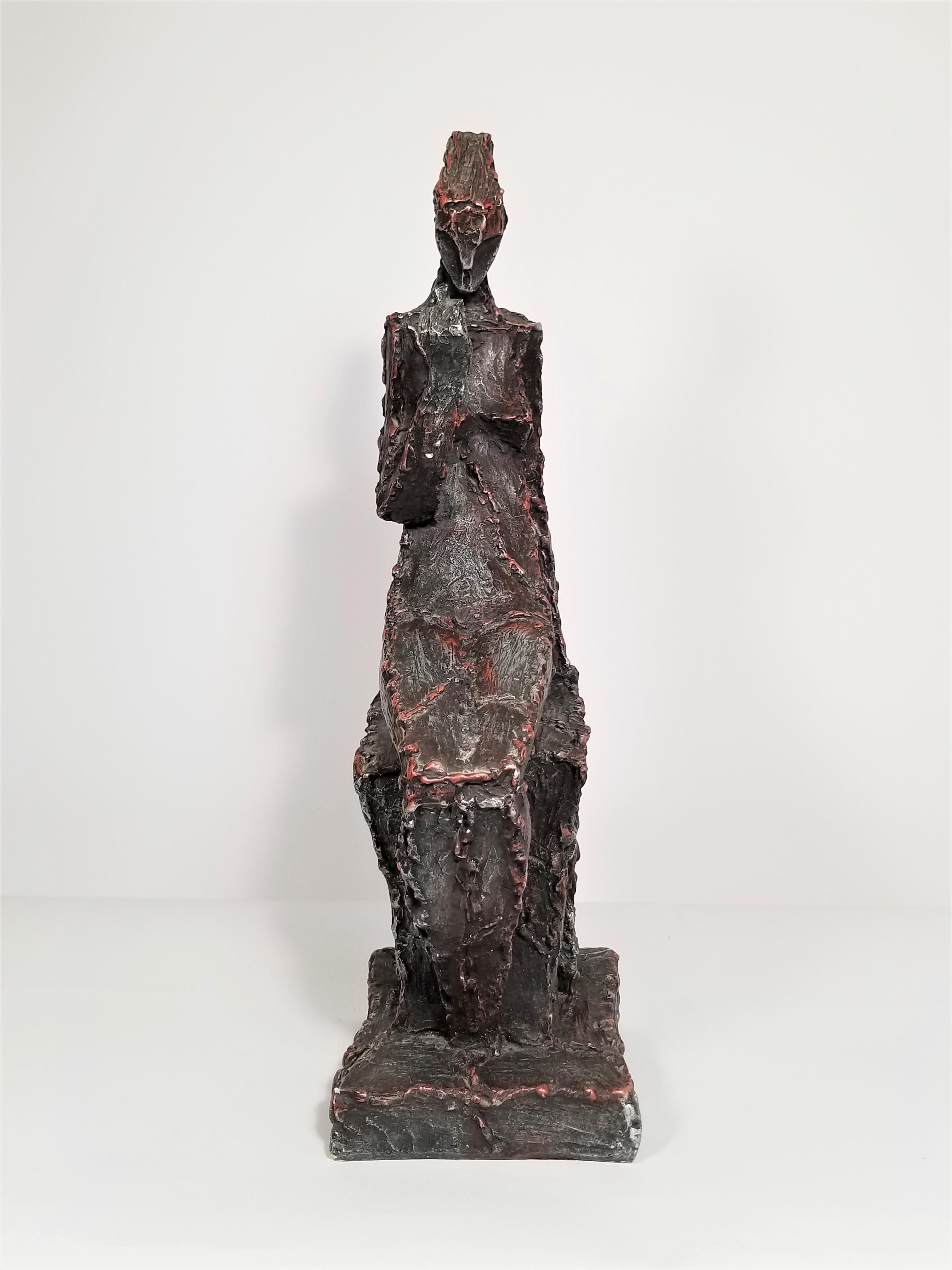 Skulptur 1969 Signiert Austin Productions Figural Brutalist im Zustand „Hervorragend“ im Angebot in New York, NY