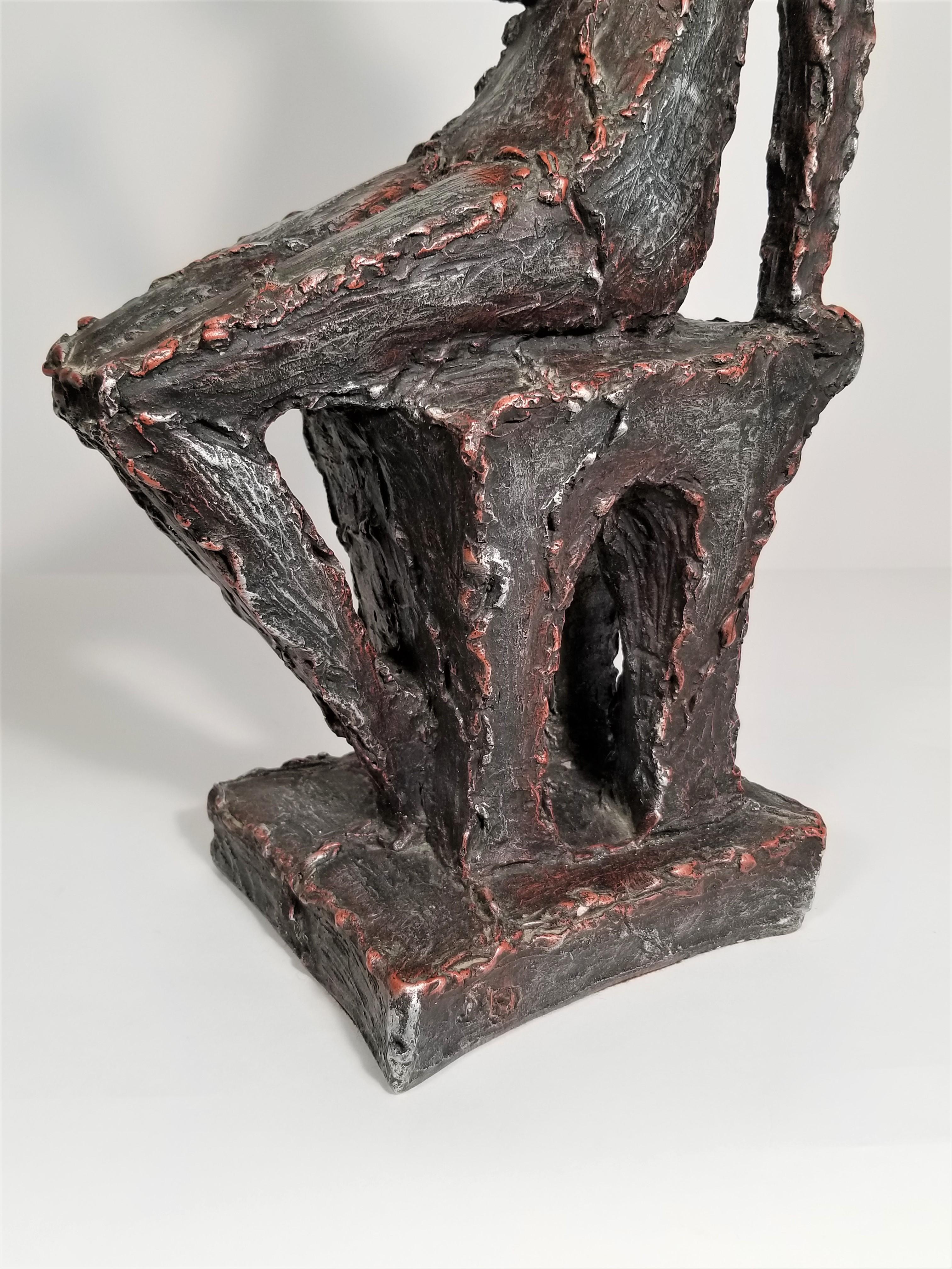 Skulptur 1969 Signiert Austin Productions Figural Brutalist im Angebot 1
