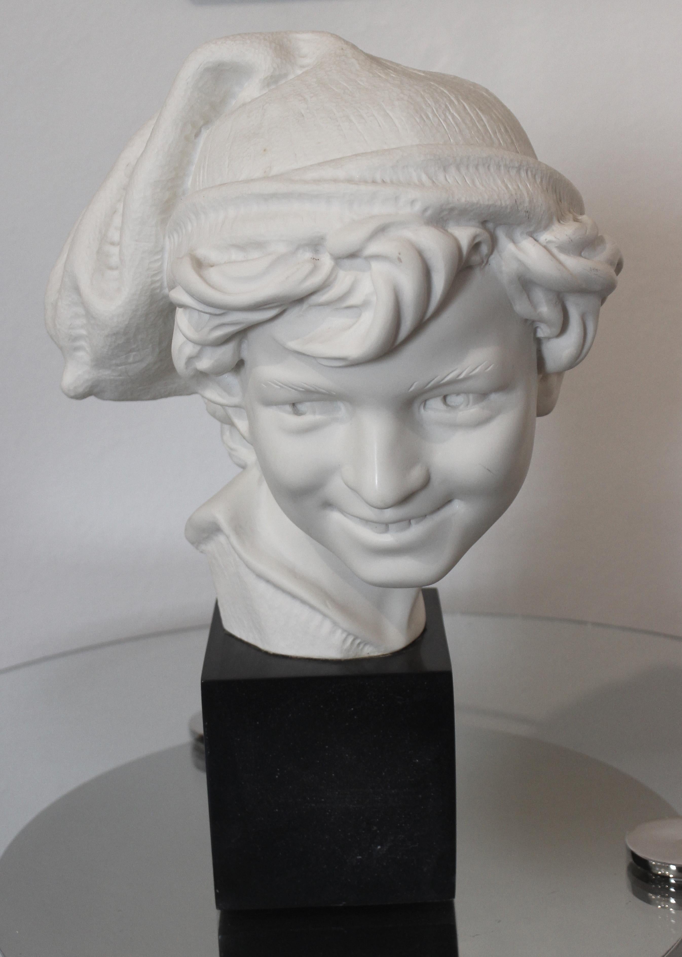 italien Sculpture d'après « Neapolitan Fisherboy » de Jean-Baptiste Carpeaux en vente