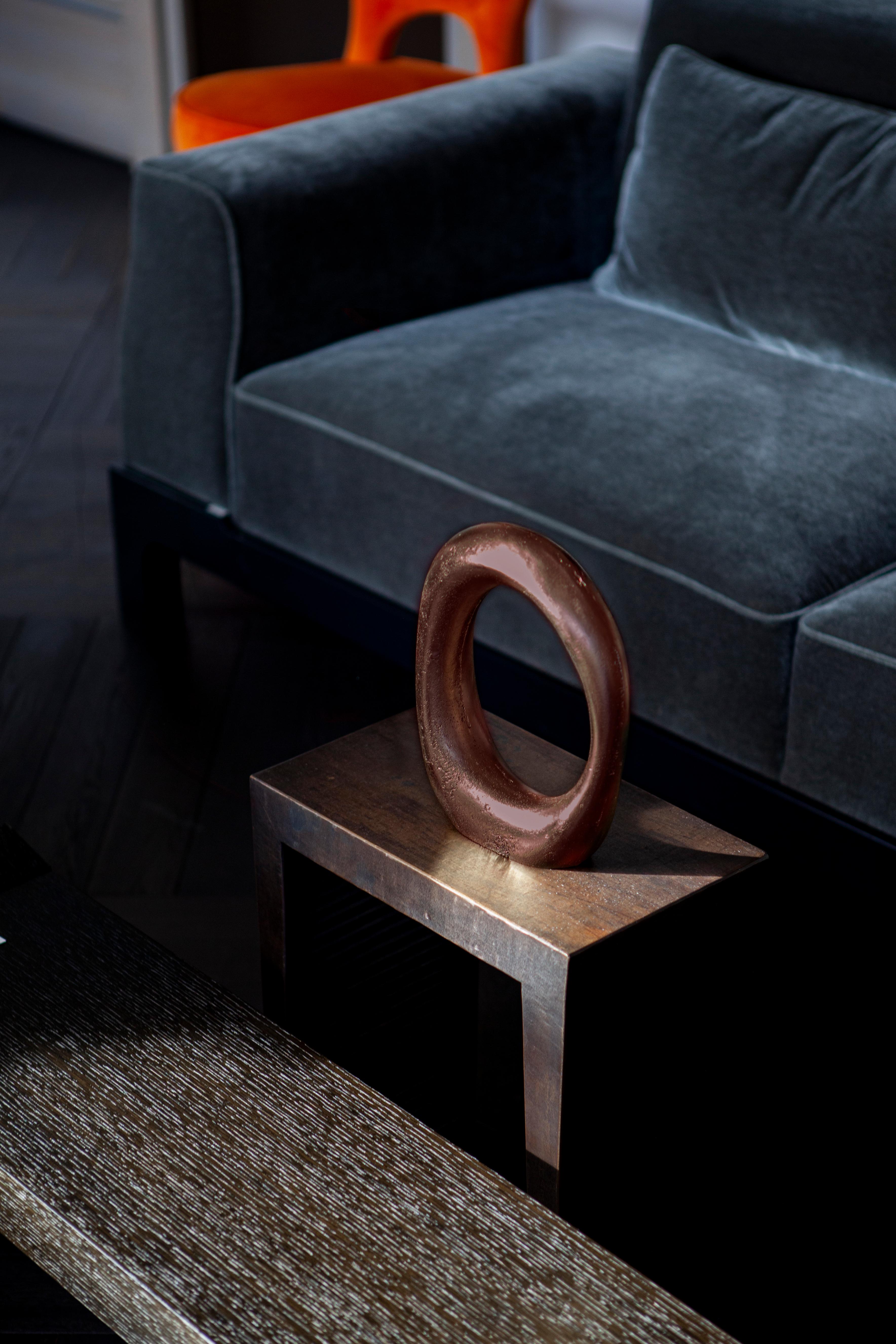 Polacco Scultura - Ottone invecchiato in vendita