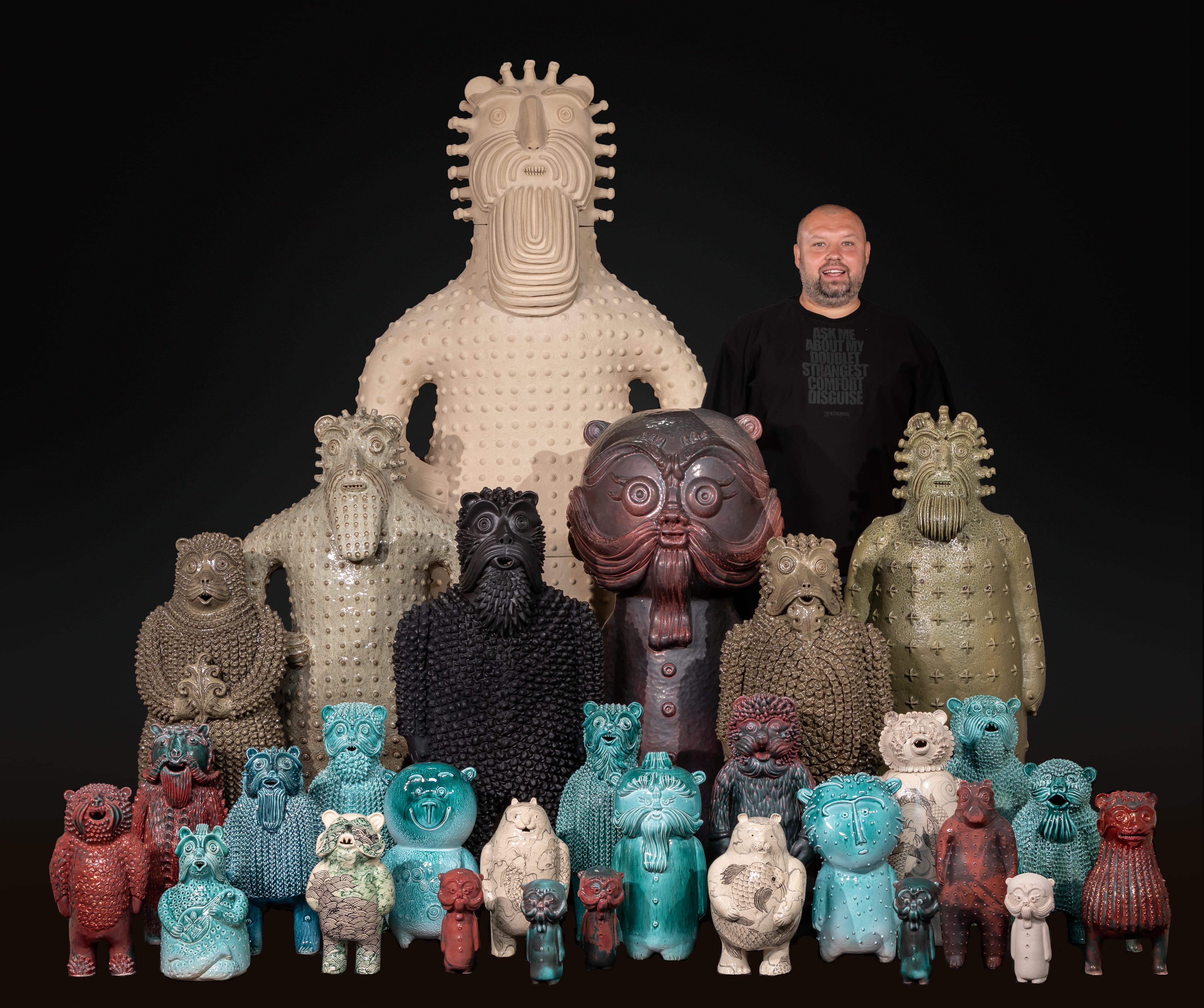 XXI secolo e contemporaneo Scultura amuleto 