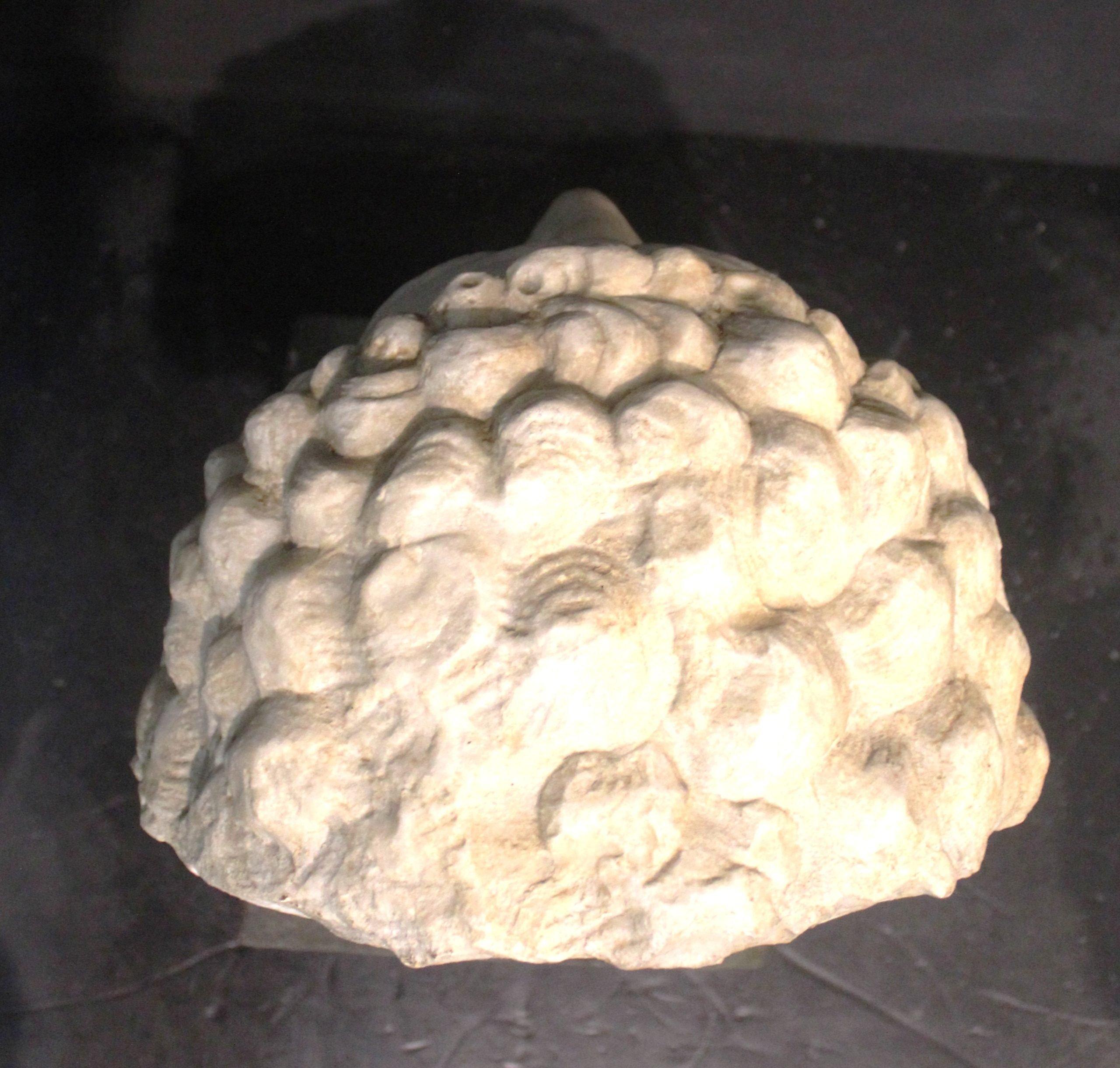 Escultura, Antigua cabeza de Caracalla, escultura de mármol, H.73 m Mármol en venta