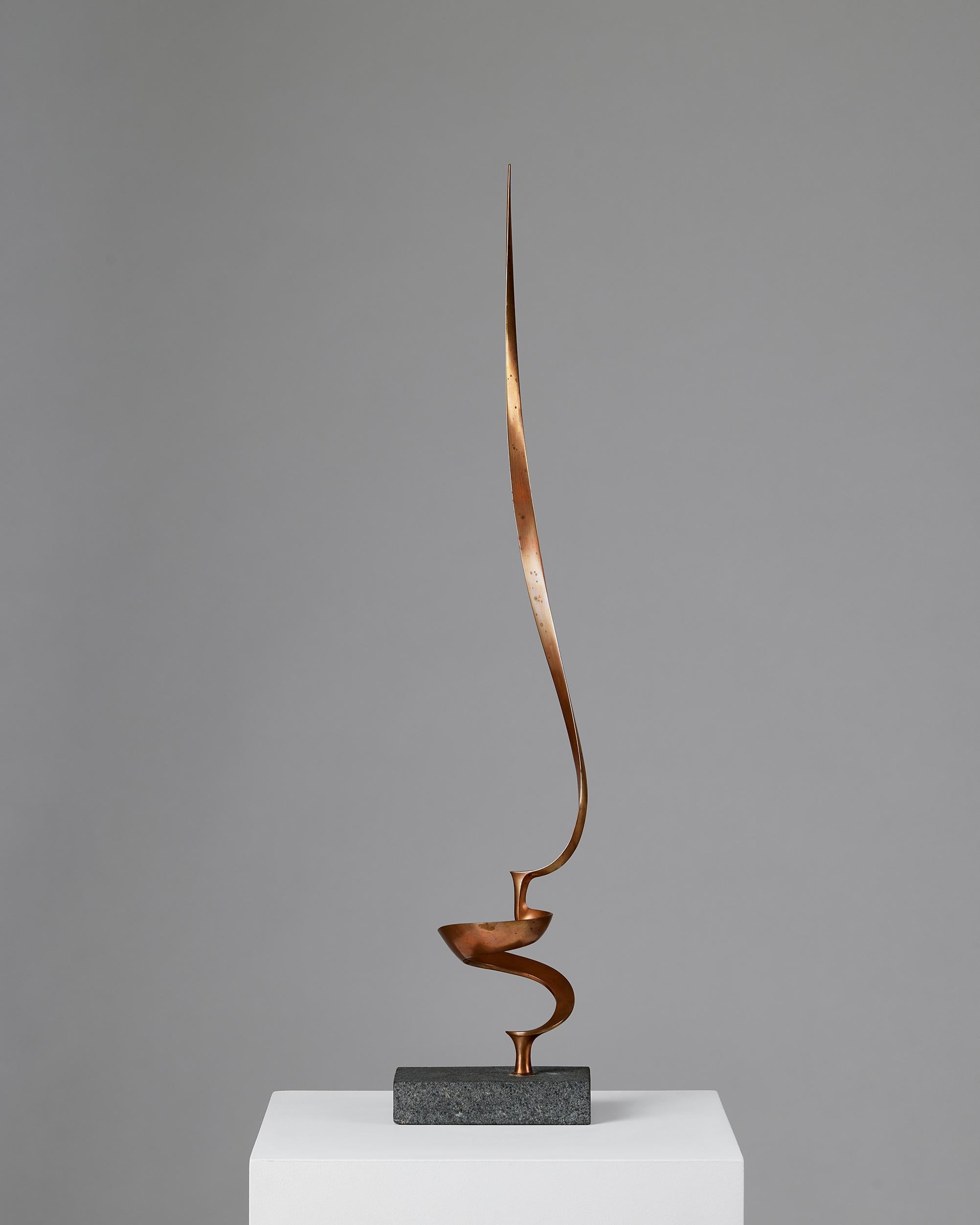 Mid-Century Modern Sculpture, Anonymous, Sweden, 1960s For Sale