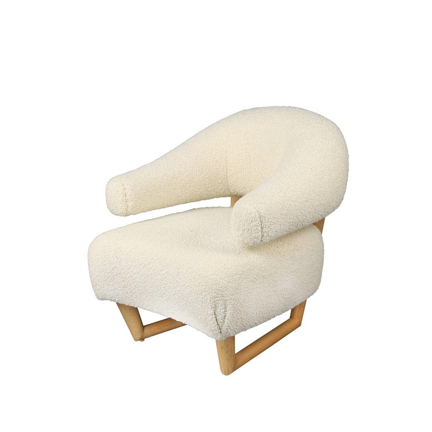 Sculpture Armchair In The Style Of Jean Royere R For Sale At 1stdibs