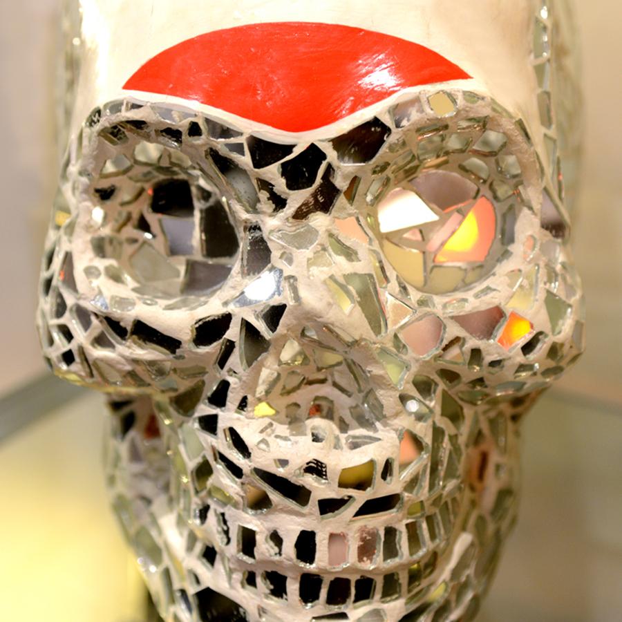 Sculpture Artist Proof Skull Vanity In Excellent Condition In Paris, FR