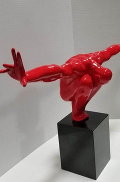Sculpture Athlete Figurine in Resin