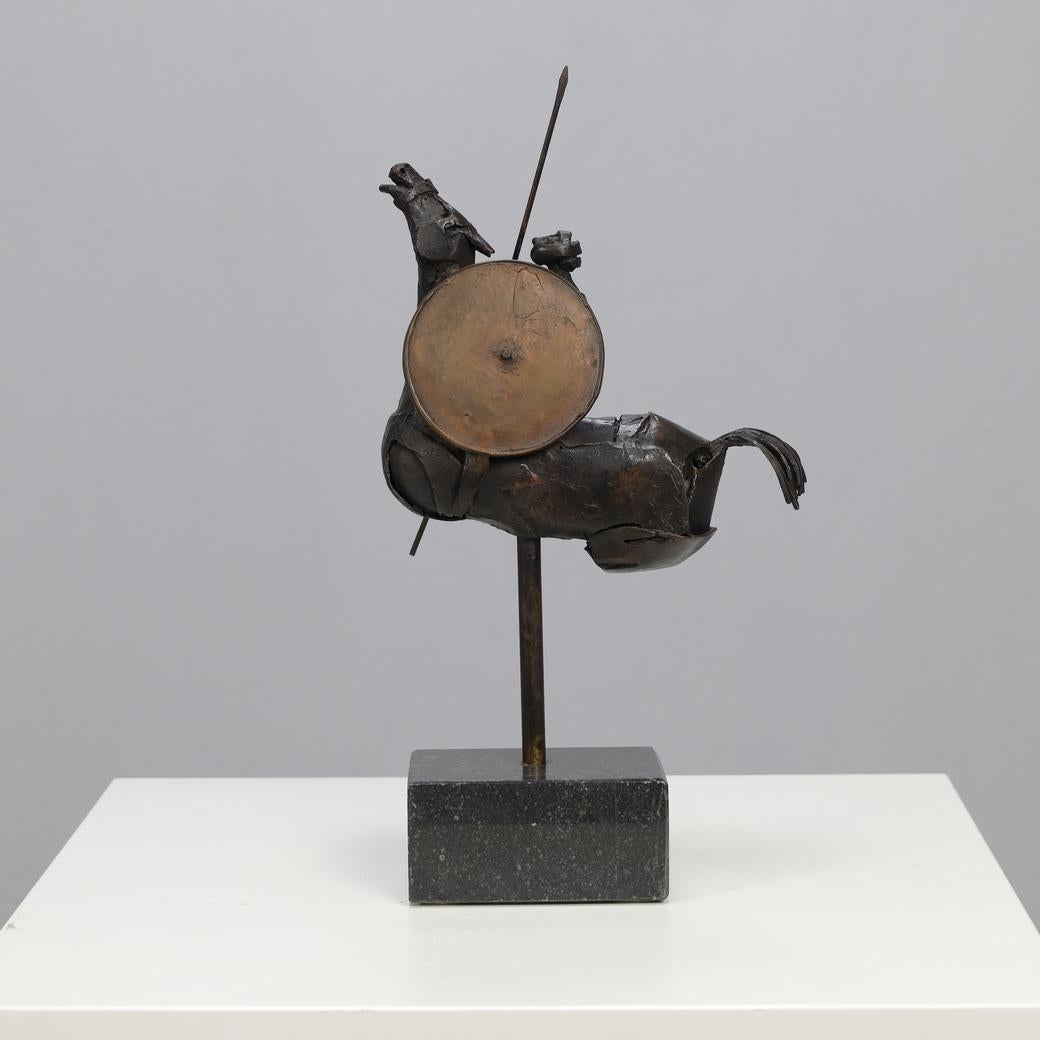 Dutch Sculpture “Between Haeven and Earth” by Jaroslawa Dankowa For Sale