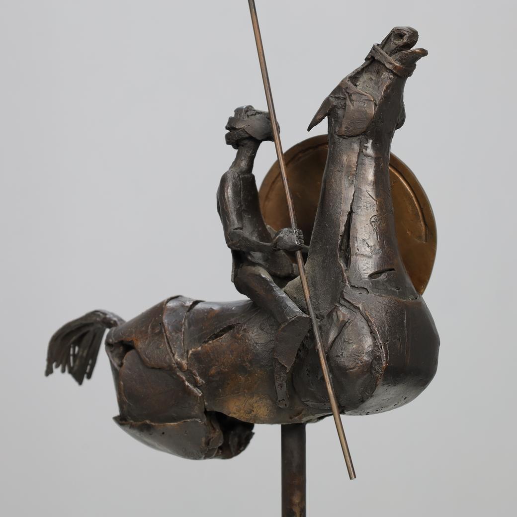 Late 20th Century Sculpture “Between Haeven and Earth” by Jaroslawa Dankowa For Sale