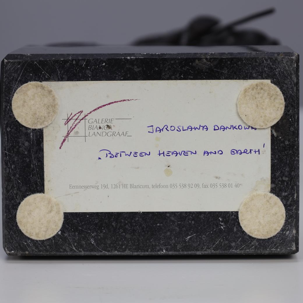 Bronze Sculpture “Between Haeven and Earth” by Jaroslawa Dankowa For Sale
