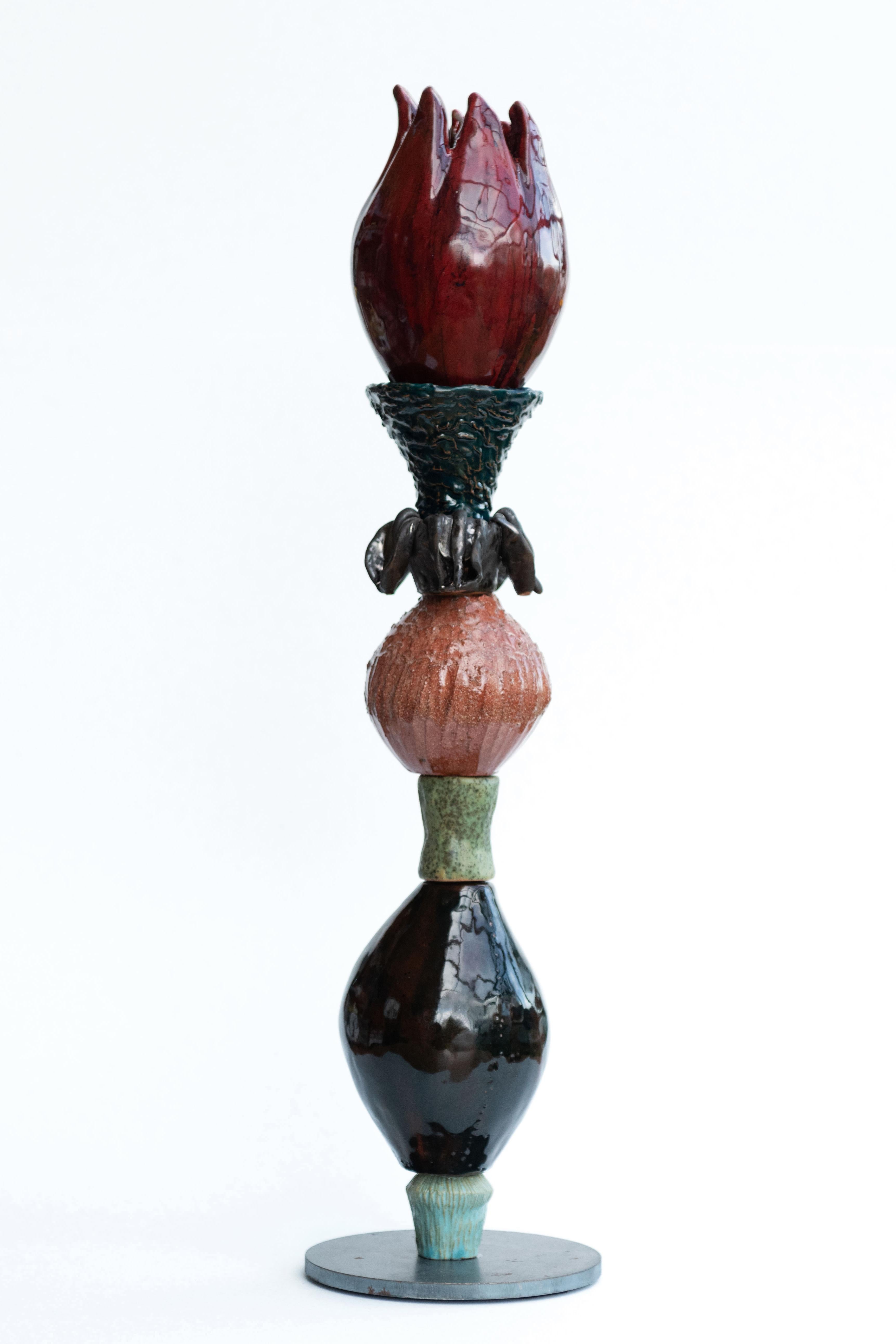 Postmoderno Scultura Bloomen 10 di Zanellazine Ceramics in vendita