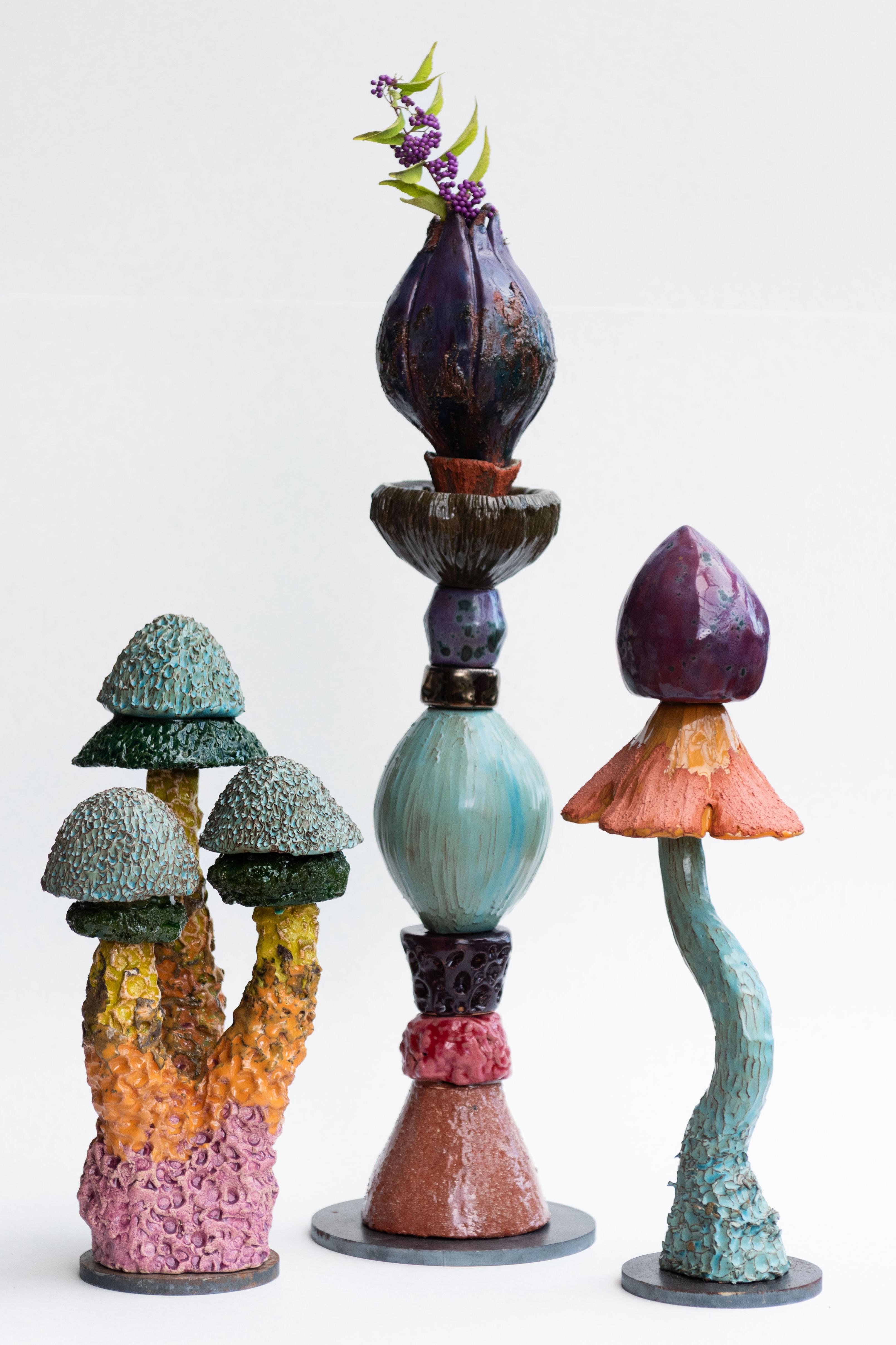 Sculpture Bloomen 12 de Zanellazine Ceramics Neuf - En vente à Geneve, CH