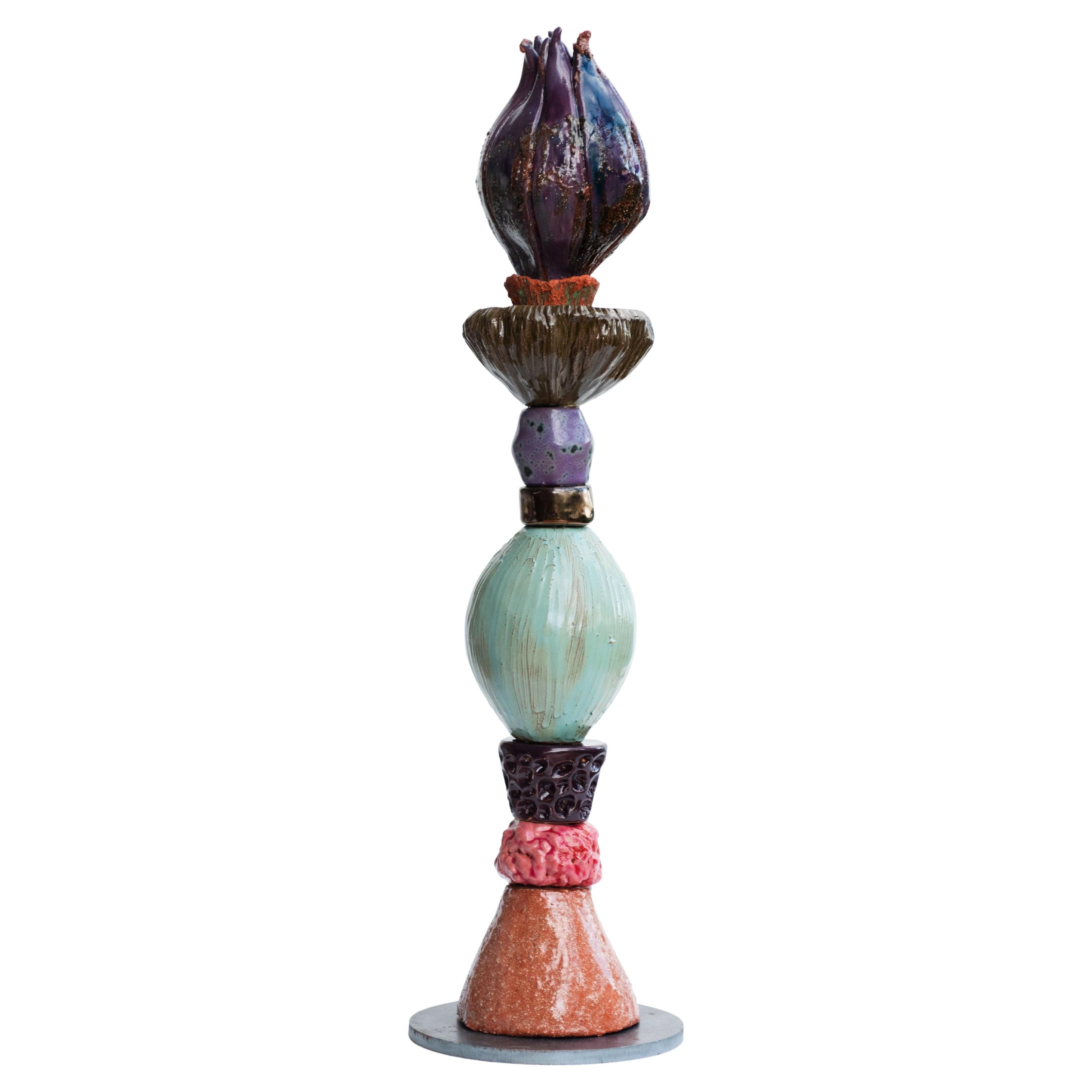 Sculpture Bloomen 12 de Zanellazine Ceramics en vente