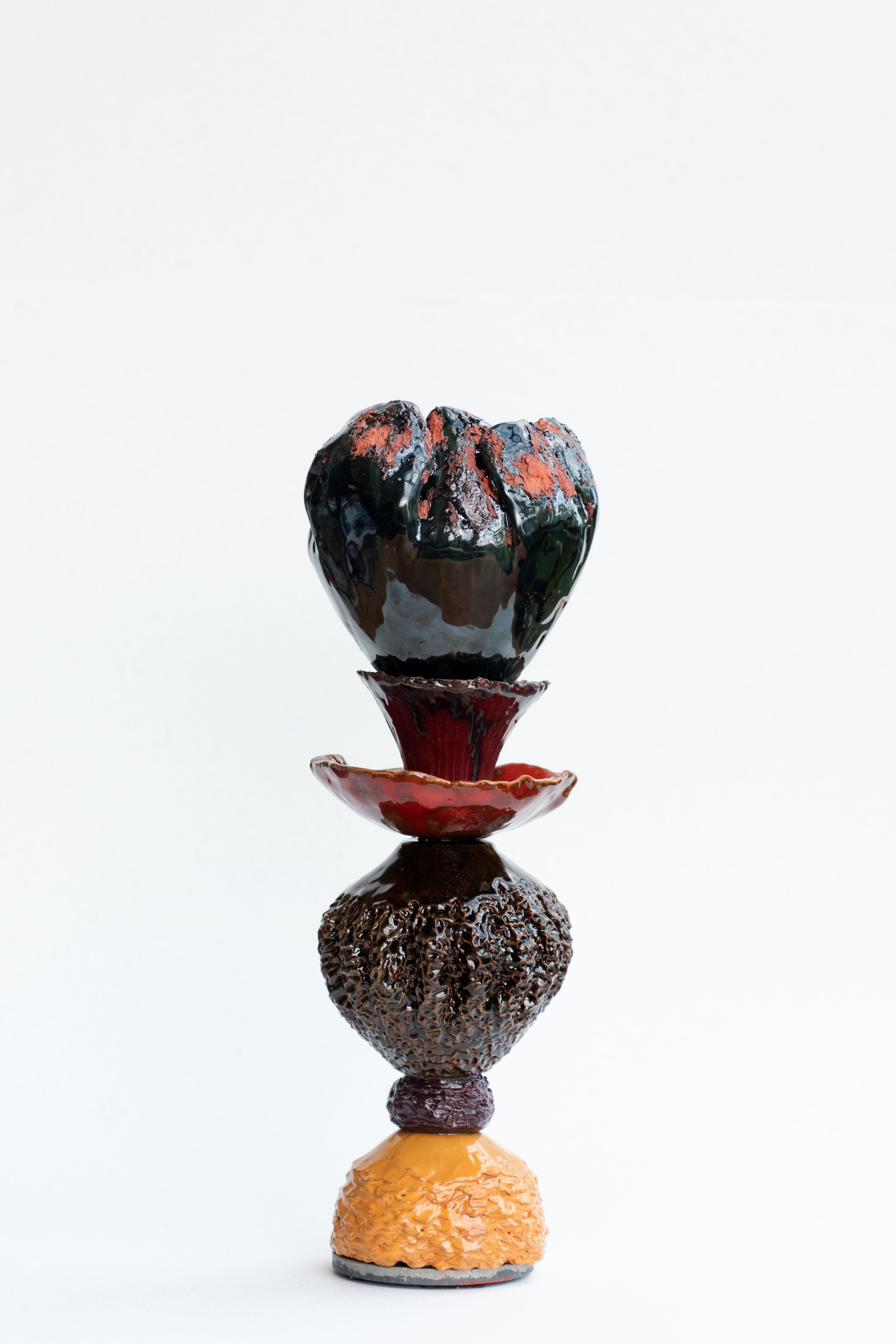 Post-Modern Sculpture Bloomen 13 by Zanellazine Ceramics For Sale
