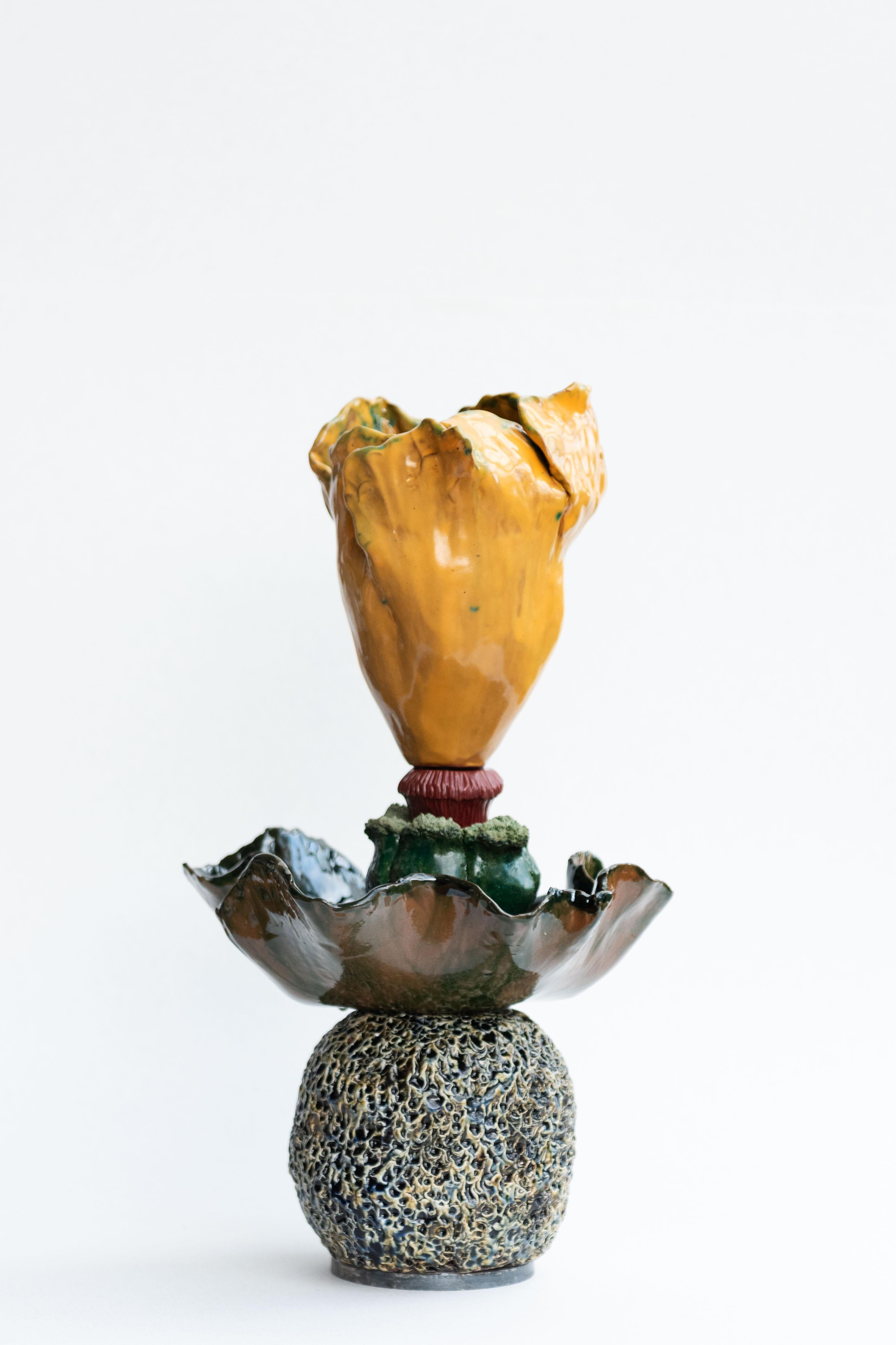 Postmoderno Scultura Bloomen 14 di Zanellazine Ceramics in vendita